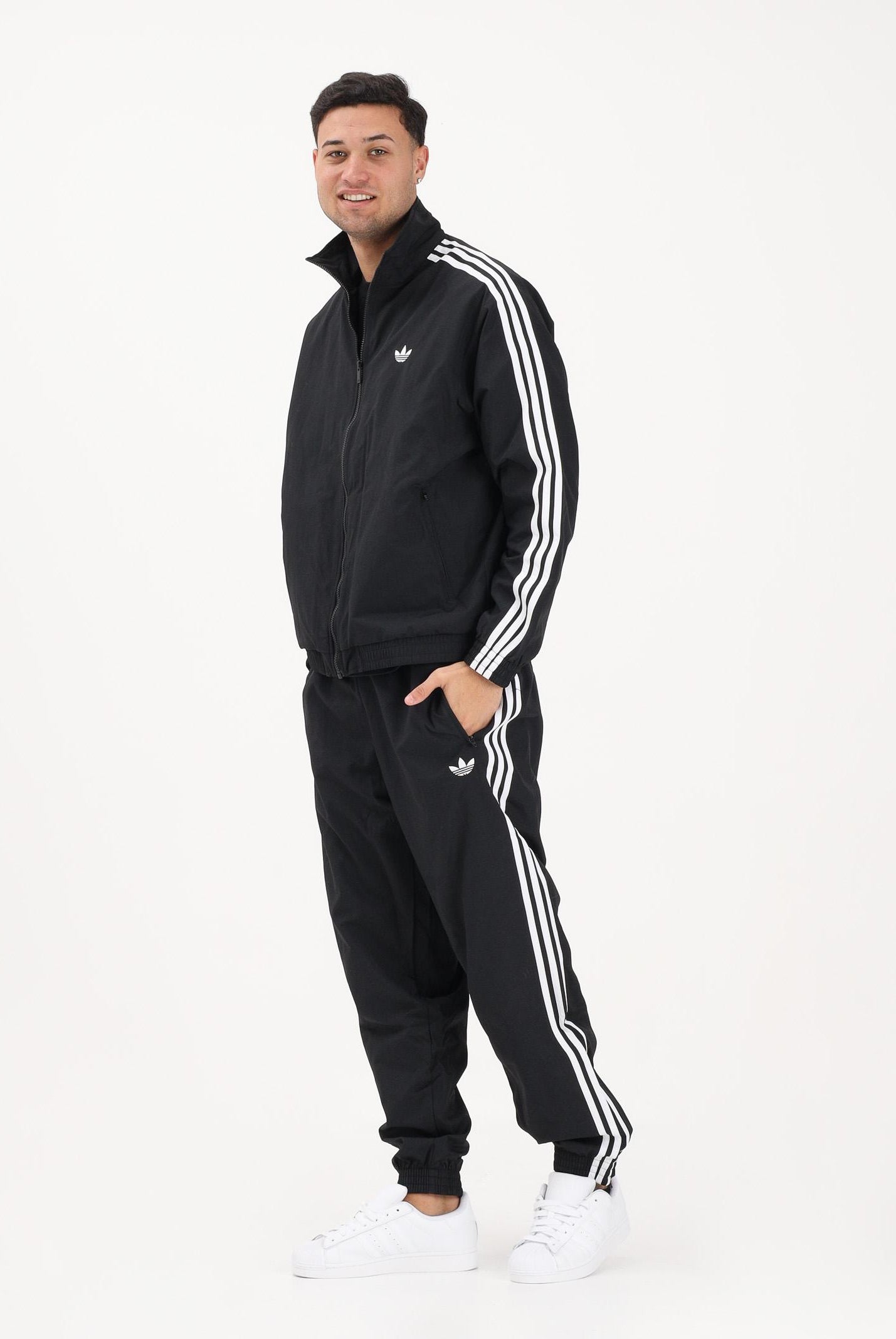 ADIDAS ORIGINALS Pantalone sportivo FIREBIRD WOVEN nero da uomo KE1371 . ADIDAS ORIGINALS