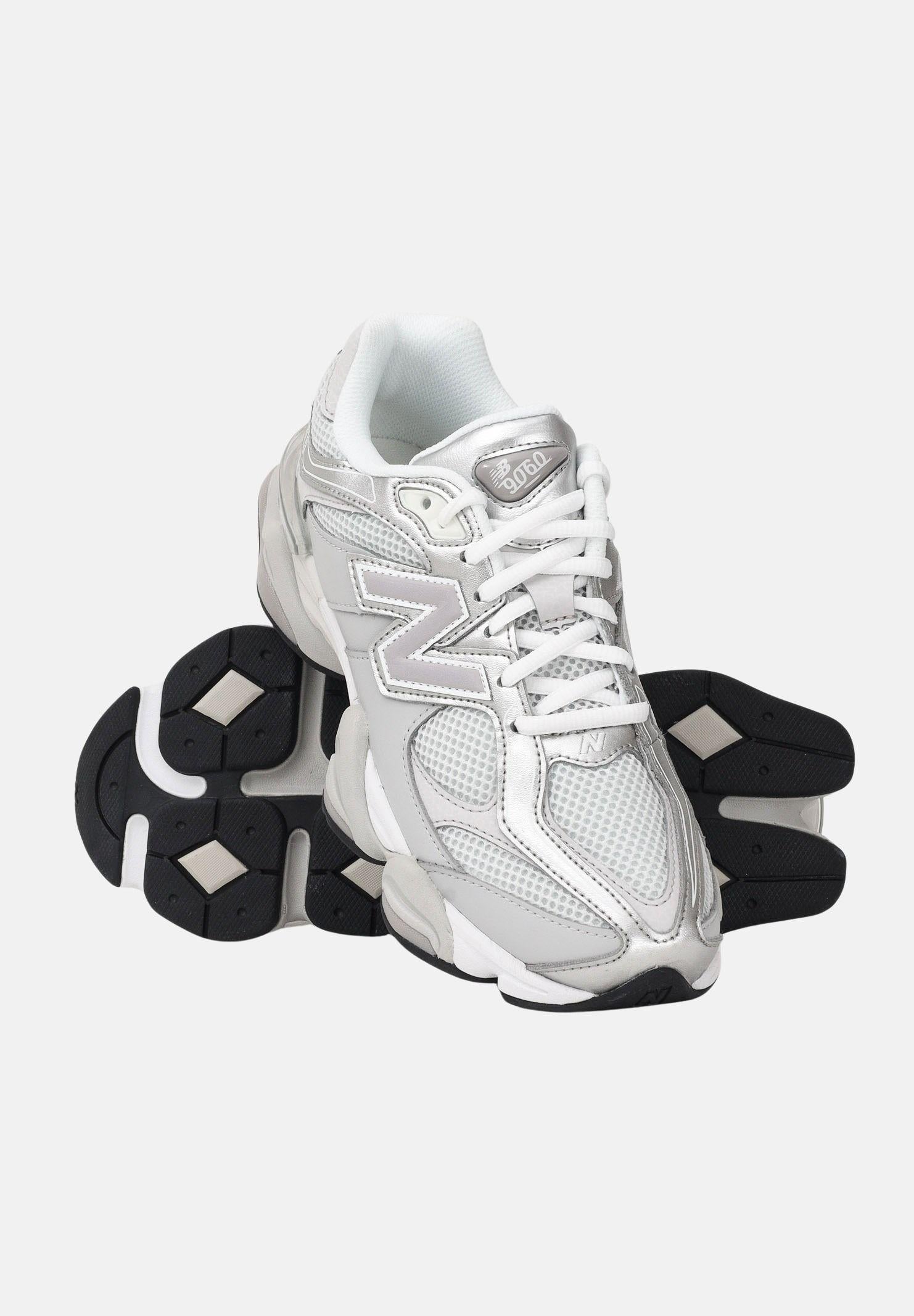 NEW BALANCE Sneakers 9060 argento da uomo U90606MU . NEW BALANCE