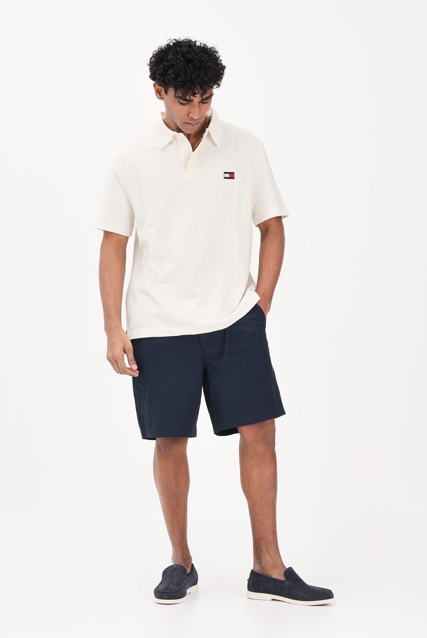 TOMMY HILFIGER Shorts blu da uomo MW0MW42354 DW5 TOMMY HILFIGER
