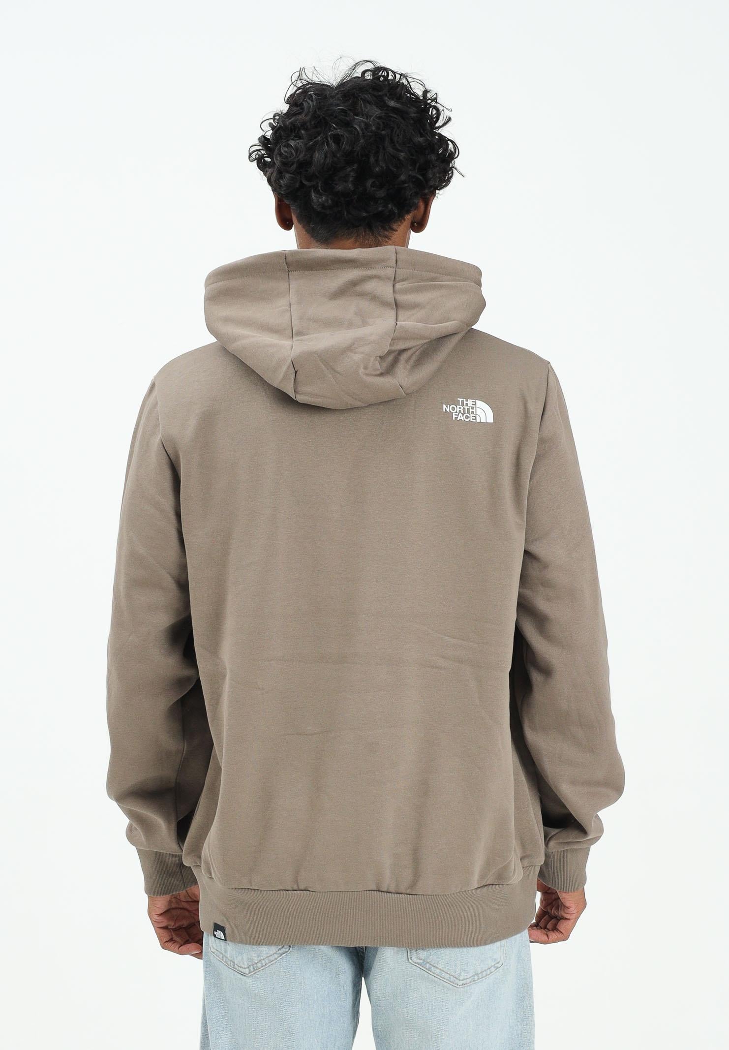 THE NORTH FACE Felpa con cappuccio Essential marrone da uomo NF0A89FCBOW1 THE NORTH FACE