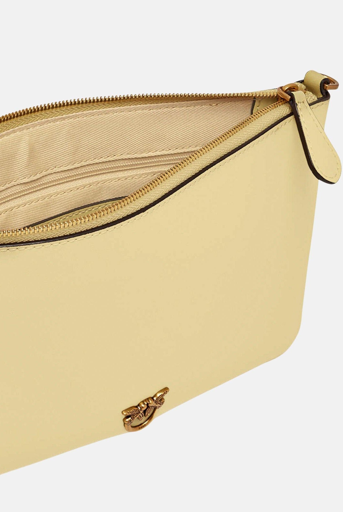 PINKO Pochette Classic Flat Love Bag Simply giallo vaniglia da donna 100455A0F1 C39Q PINKO