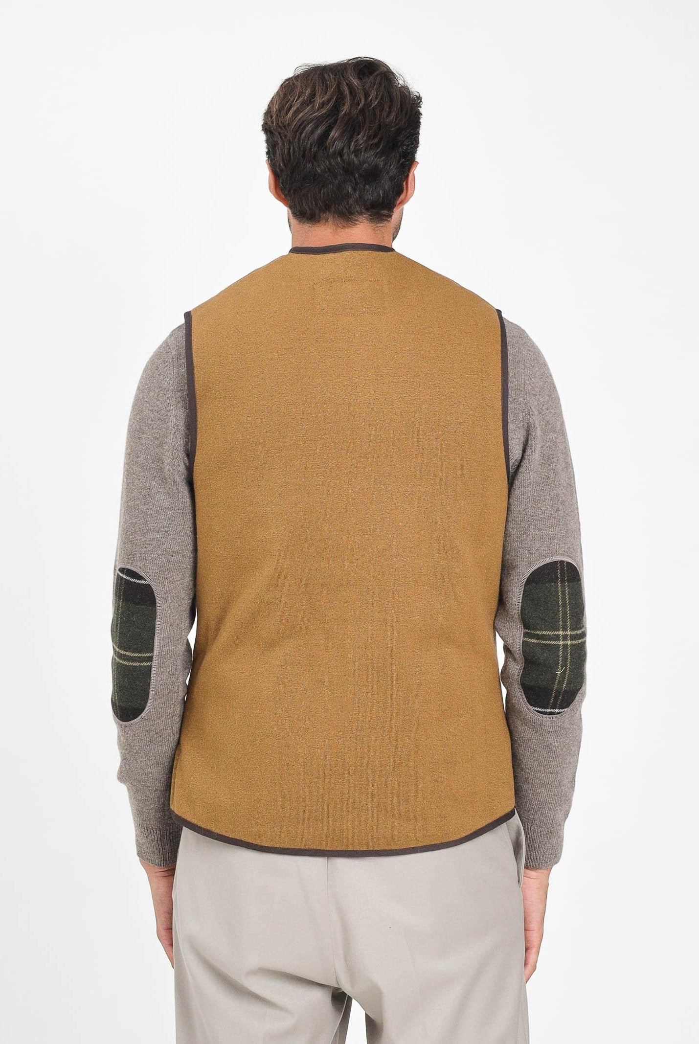 BARBOUR Smanicato marrone da uomo progettato per essere inserito all'interno delle giacche Bedale 252MMLI0004 BR31 BARBOUR