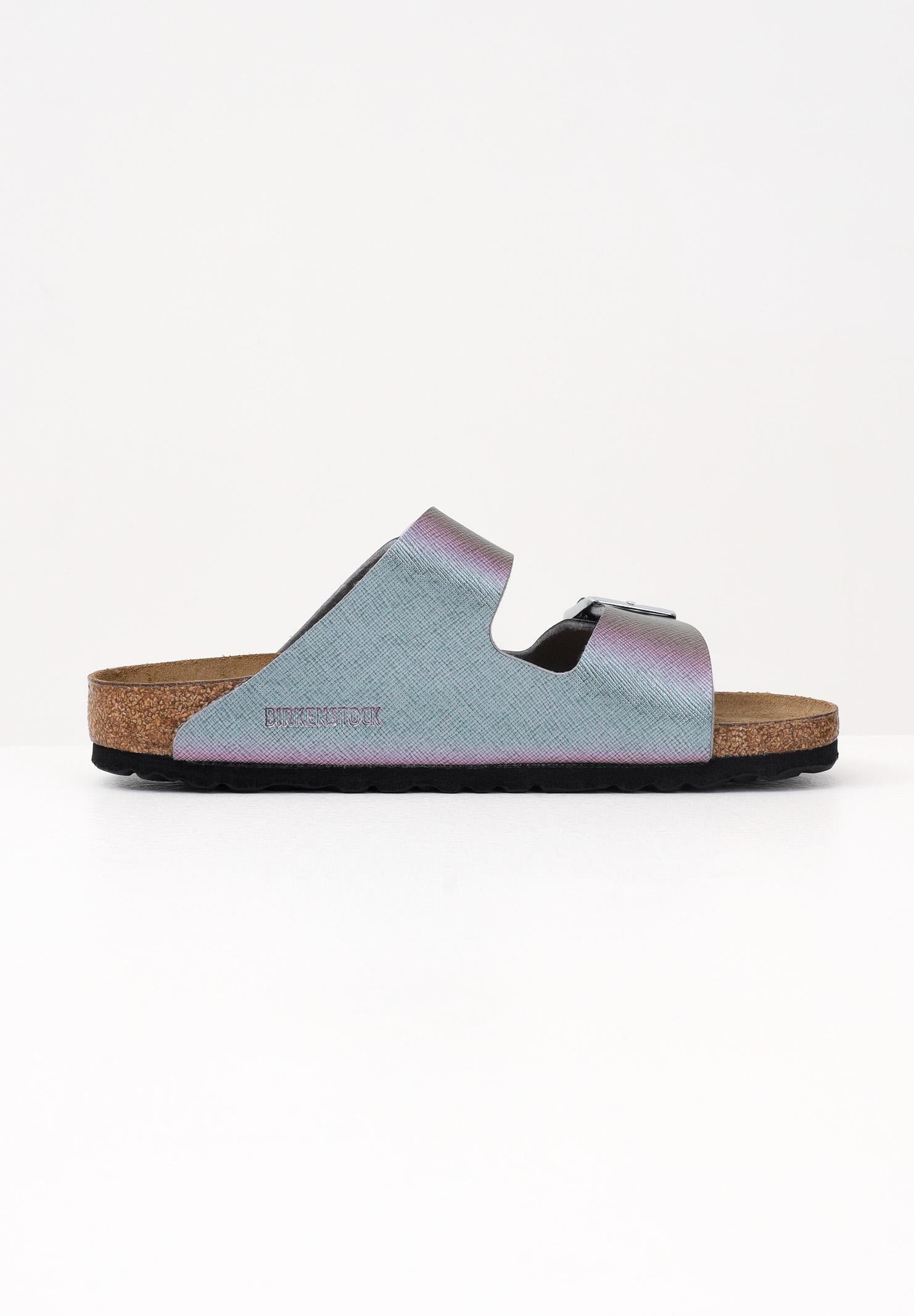 BIRKENSTOCK Ciabatte Arizona viola iridescente da donna 1029510 . BIRKENSTOCK