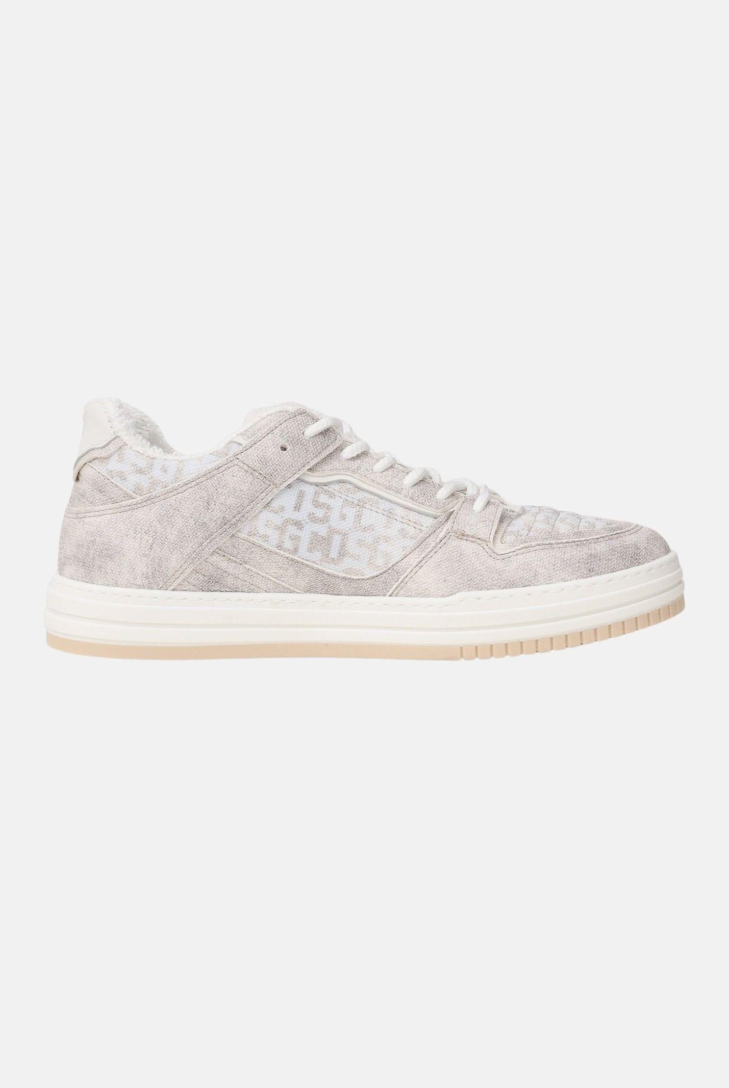 GCDS Sneakers beige da uomo con GCDS Monogram GCU1136 126 GCDS