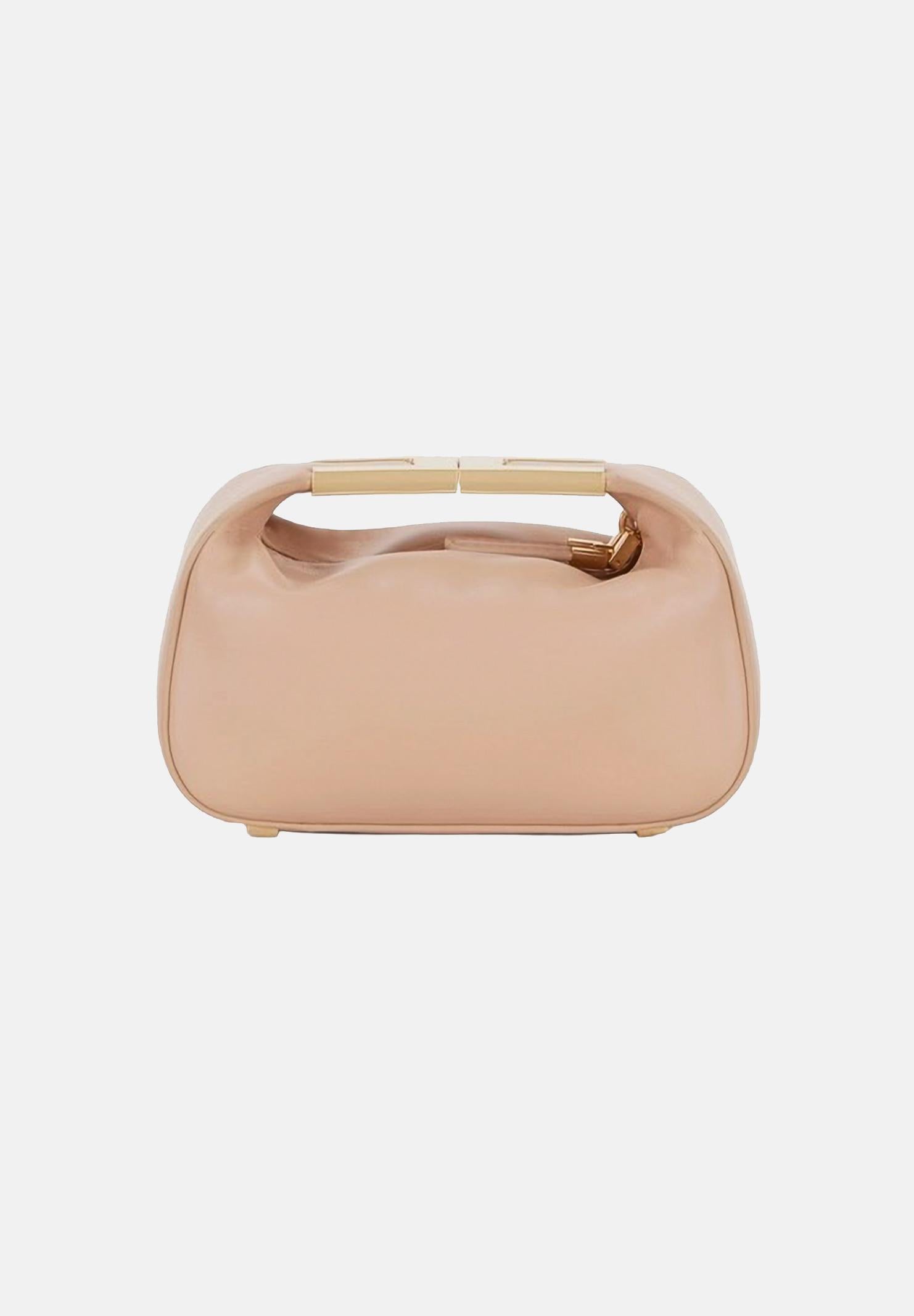 ELISABETTA FRANCHI Borsa a mano nude da donna con manico gioiello BS07A62E2 EA1 ELISABETTA FRANCHI
