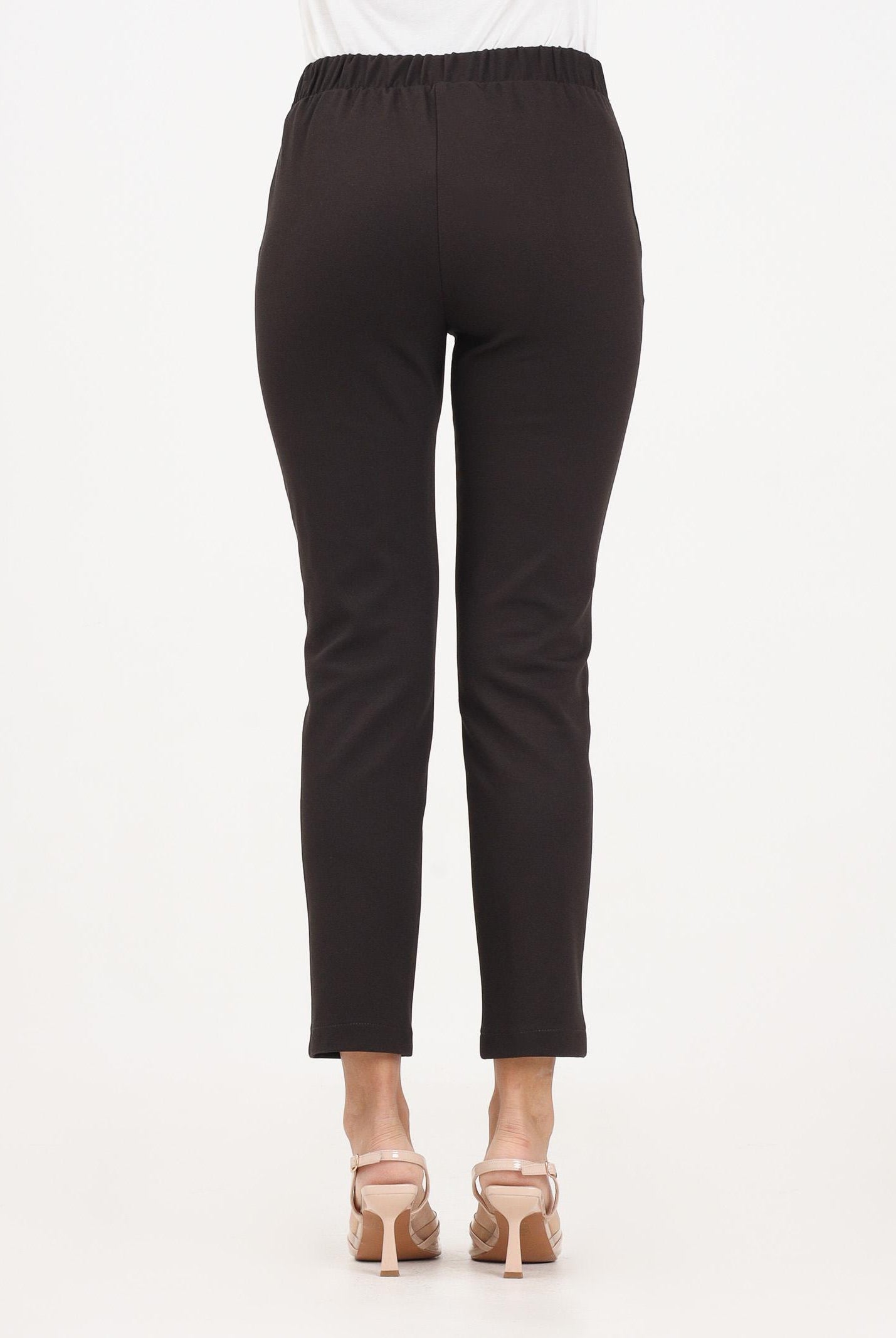 VICOLO Pantalone marrone da donna TF2092 NE VICOLO