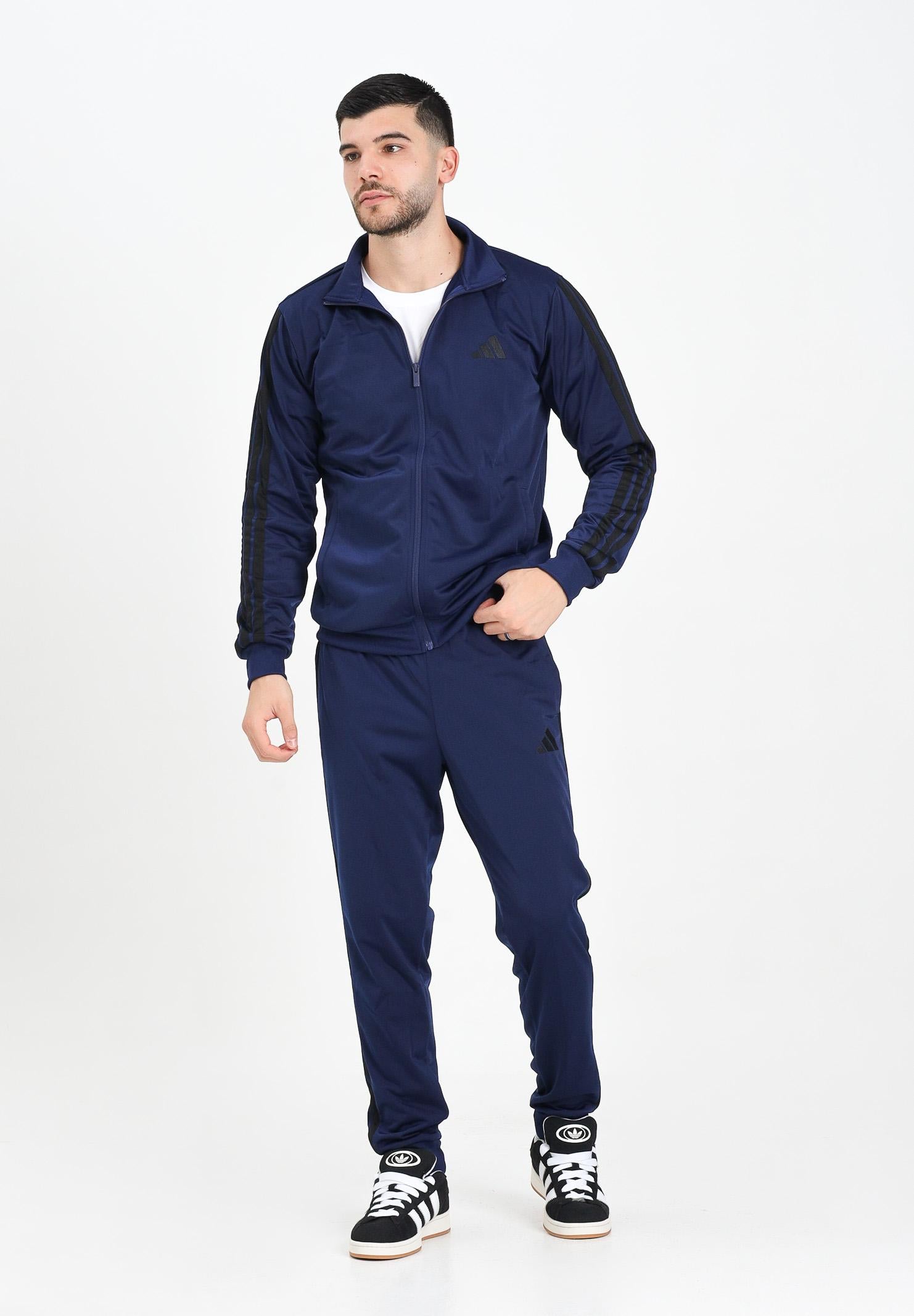 ADIDAS PERFORMANCE Tuta Essentials 3-Stripes blu da uomo KB7657 . ADIDAS PERFORMANCE