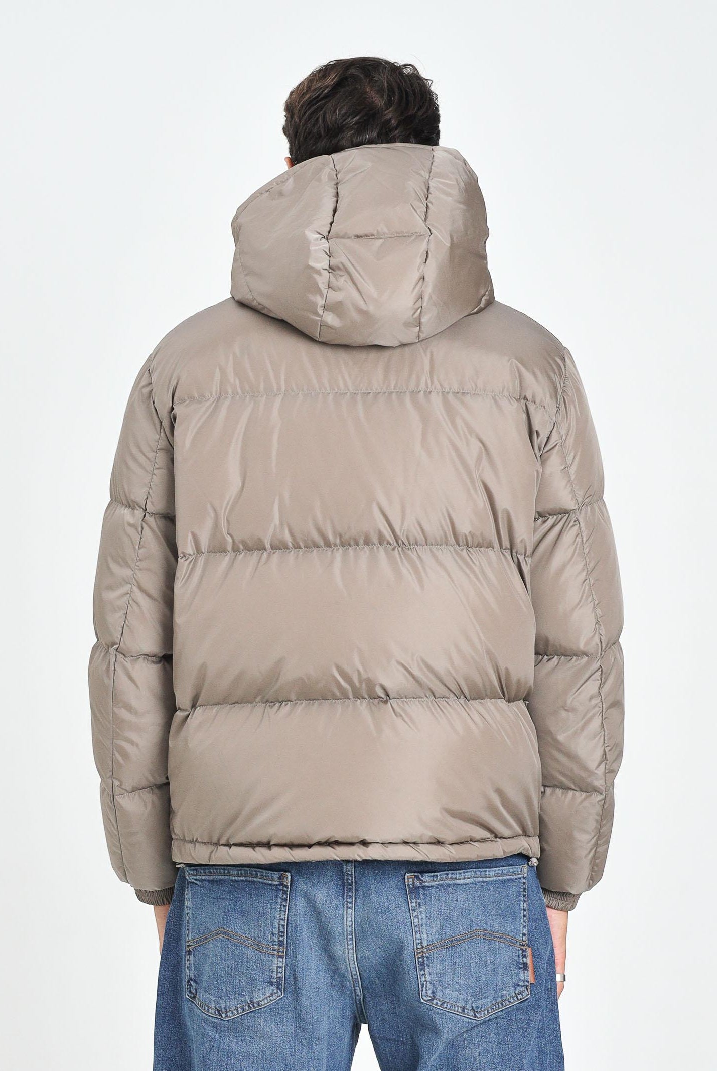 ARMANI EXCHANGE Piumino beige da uomo con logo XM000348AF12286 U6107 ARMANI EXCHANGE