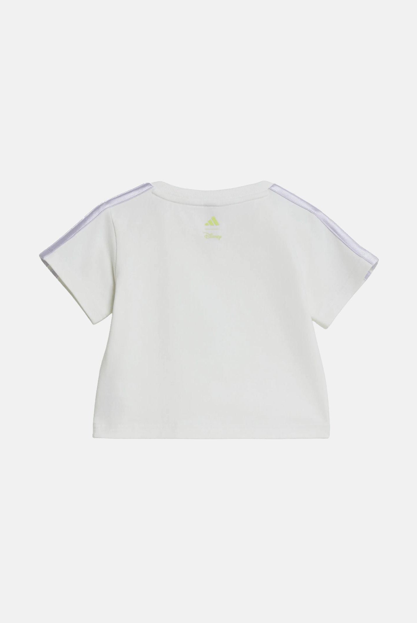 ADIDAS ORIGINALS completo ADIDAS DISNEY T-SHIRT SET White / Semi Frozen Lemon bianco lilla giallo neonata KG6117 . ADIDAS ORIGINALS