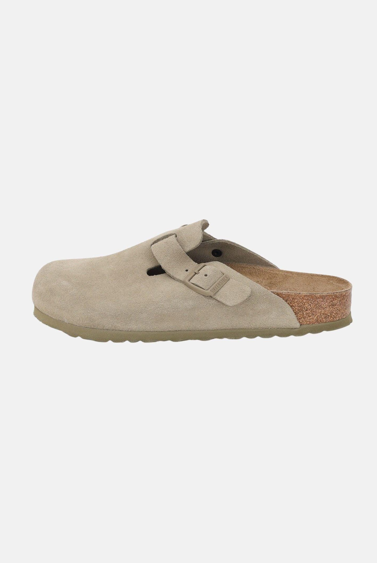 BIRKENSTOCK Ciabatte Boston beige da uomo 1025844 . BIRKENSTOCK