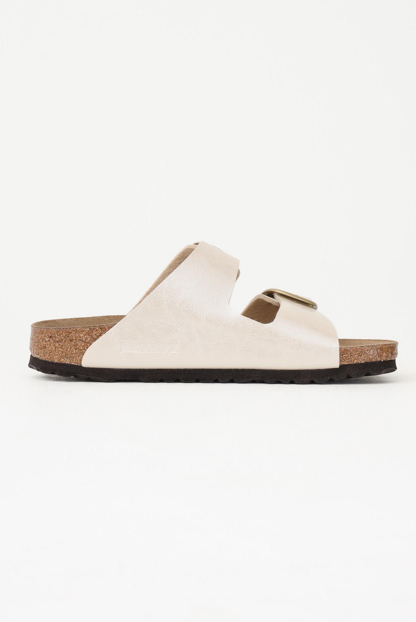 BIRKENSTOCK Ciabatte Arizona Big Buckle Birko-Flor bianco perla da donna 1020021 . BIRKENSTOCK
