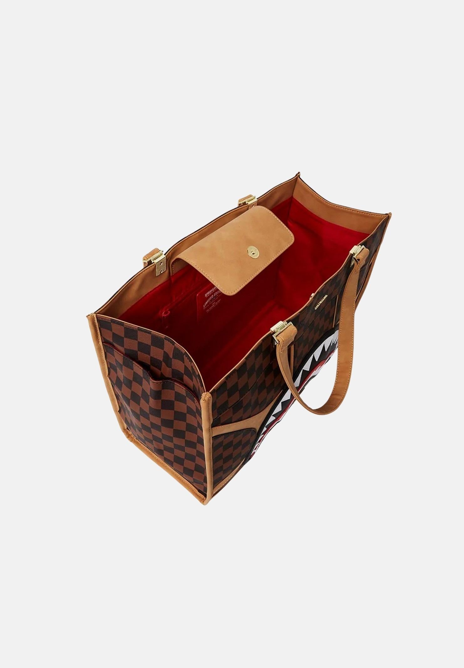 SPRAYGROUND Shopper Hennyville Tortuga marrone da donna 910T7996NSZ SPRAYGROUND