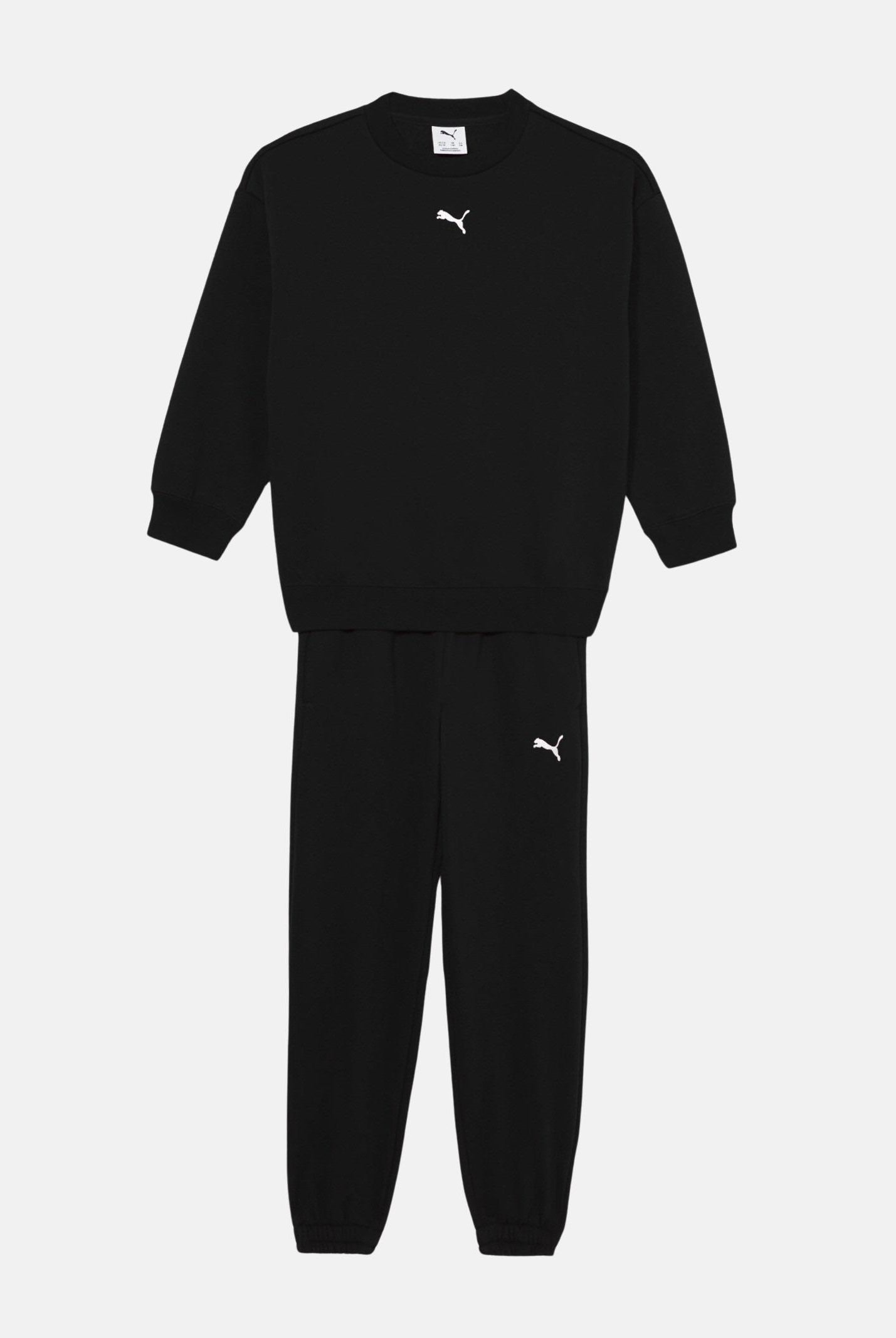 PUMA Tuta Oversized nera per bambino e bambina 689727 01 PUMA