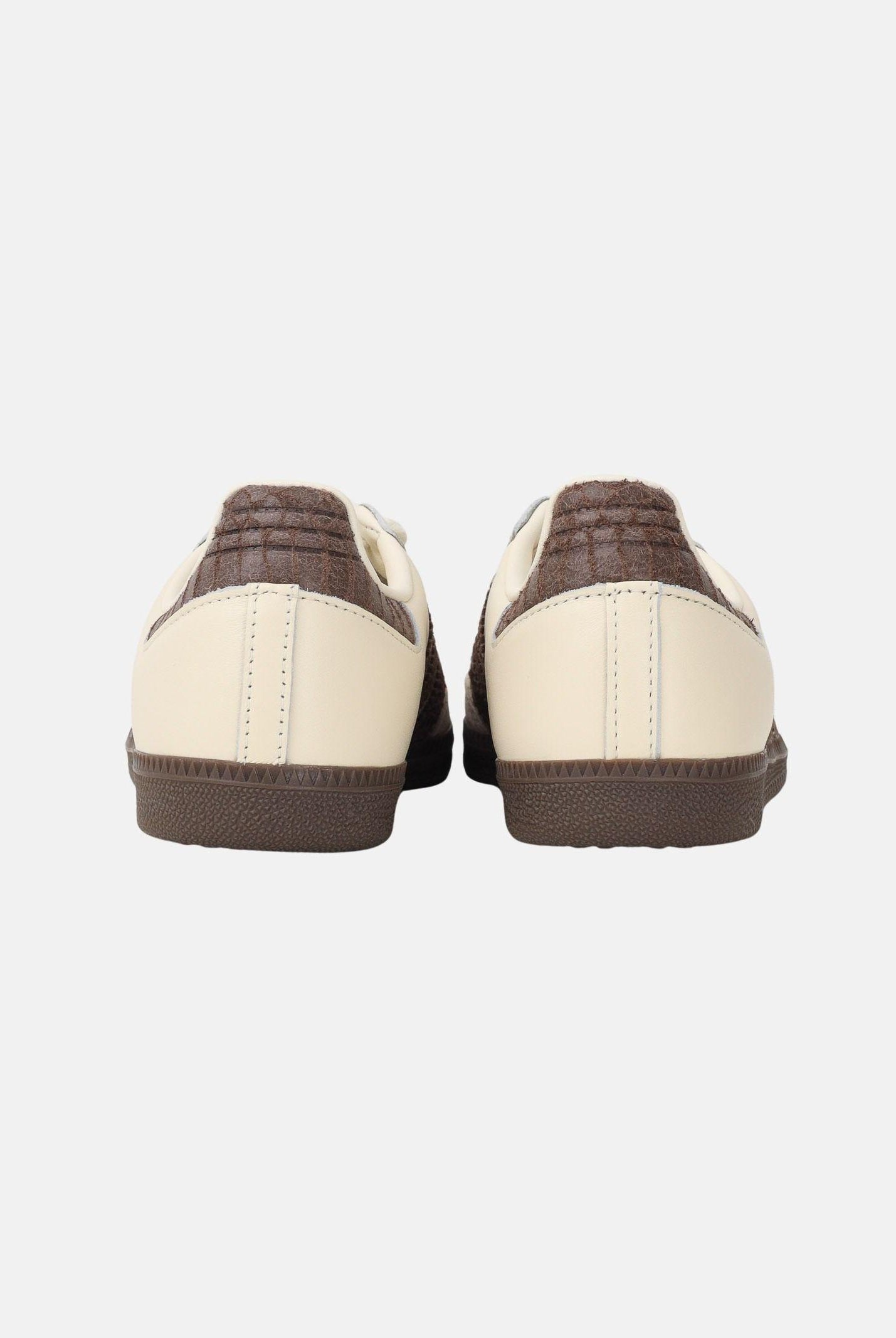 ADIDAS ORIGINALS Sneakers Samba OG panna e marroni per uomo e donna IH3980 . ADIDAS ORIGINALS