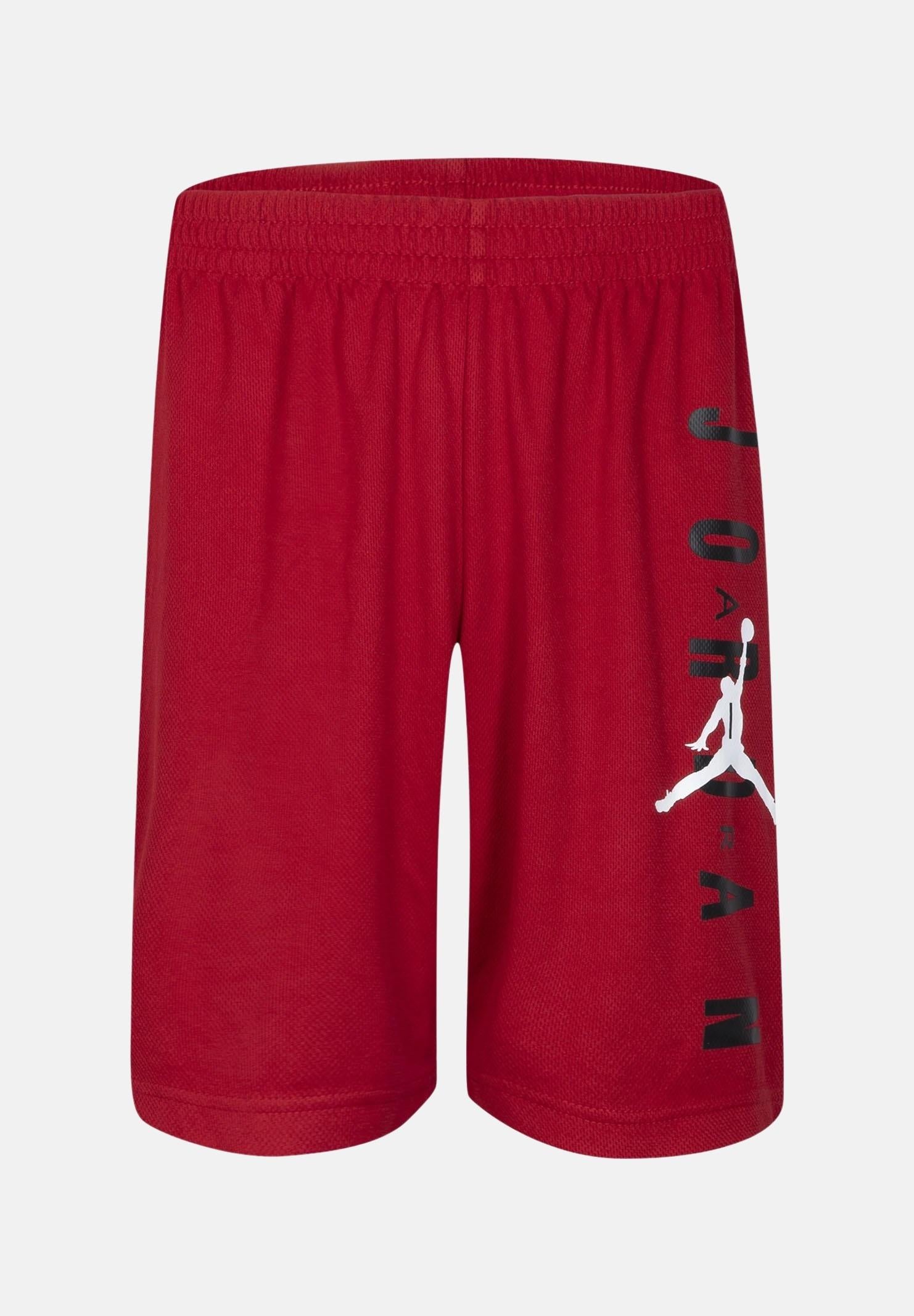 JORDAN Shorts sportivo rosso da bambino con stampa logo 957176 R78 JORDAN