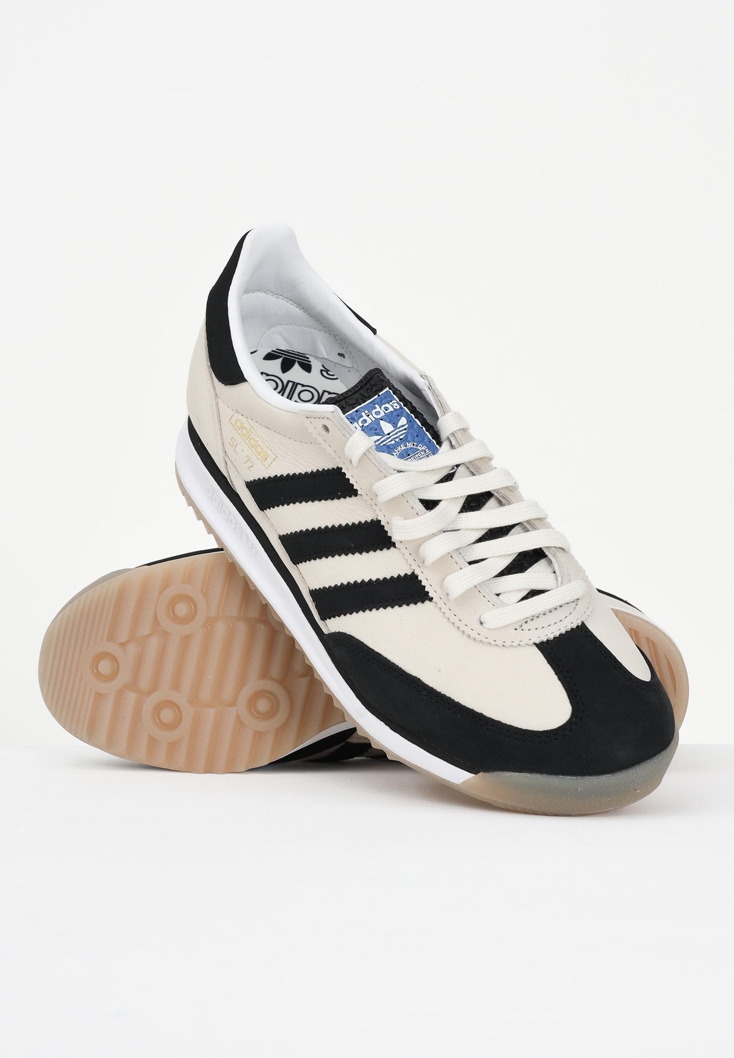 ADIDAS ORIGINALS Sneakers SL 72 panna e nere da uomo JQ4961 ADIDAS ORIGINALS