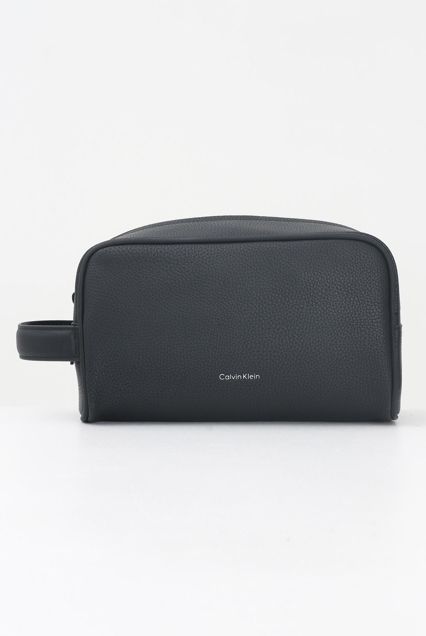 CALVIN KLEIN Pochette nera da uomo con logo LV04D1046G UB1 CALVIN KLEIN