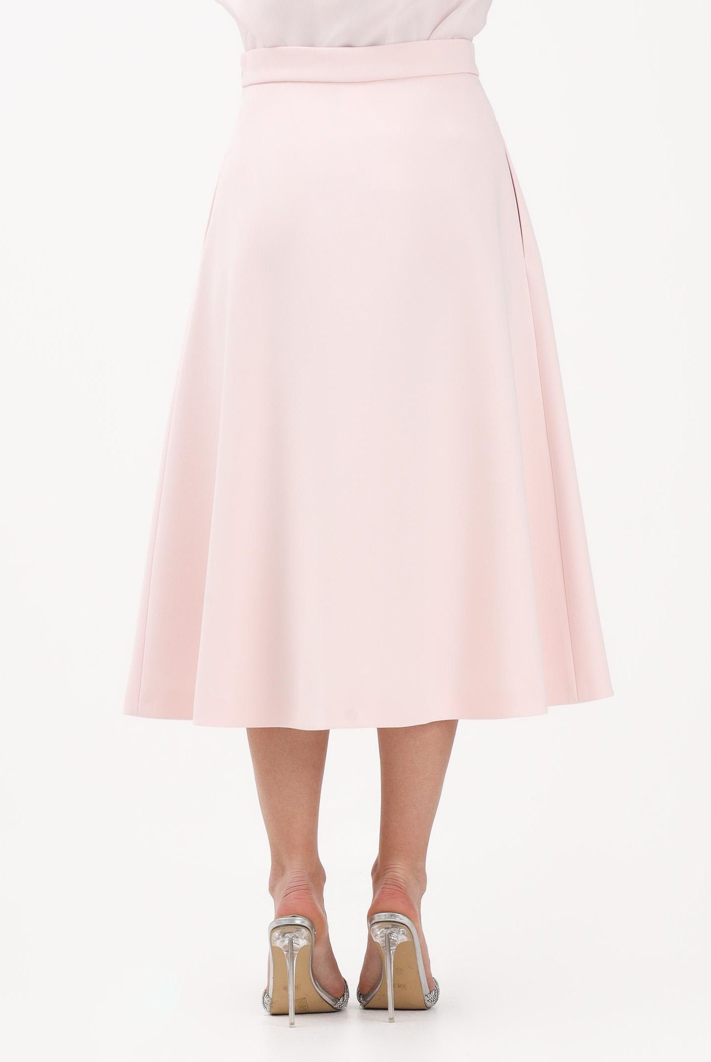 MAX MARA Gonna midi Girante rosa da donna 2616101013600 010 MAX MARA