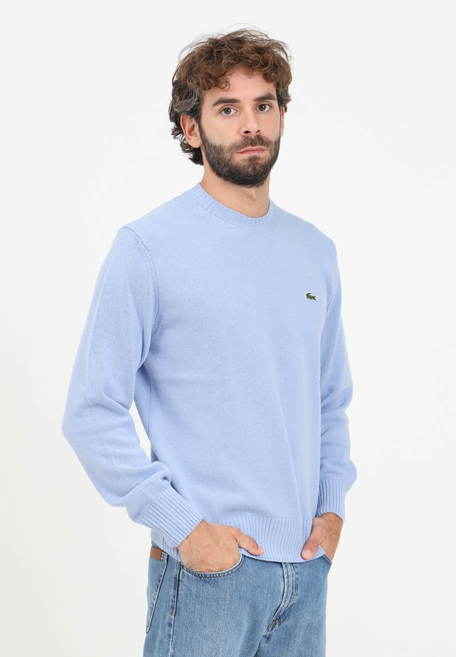 LACOSTE Maglioncino girocollo polvere da uomo AH2916 HBP LACOSTE