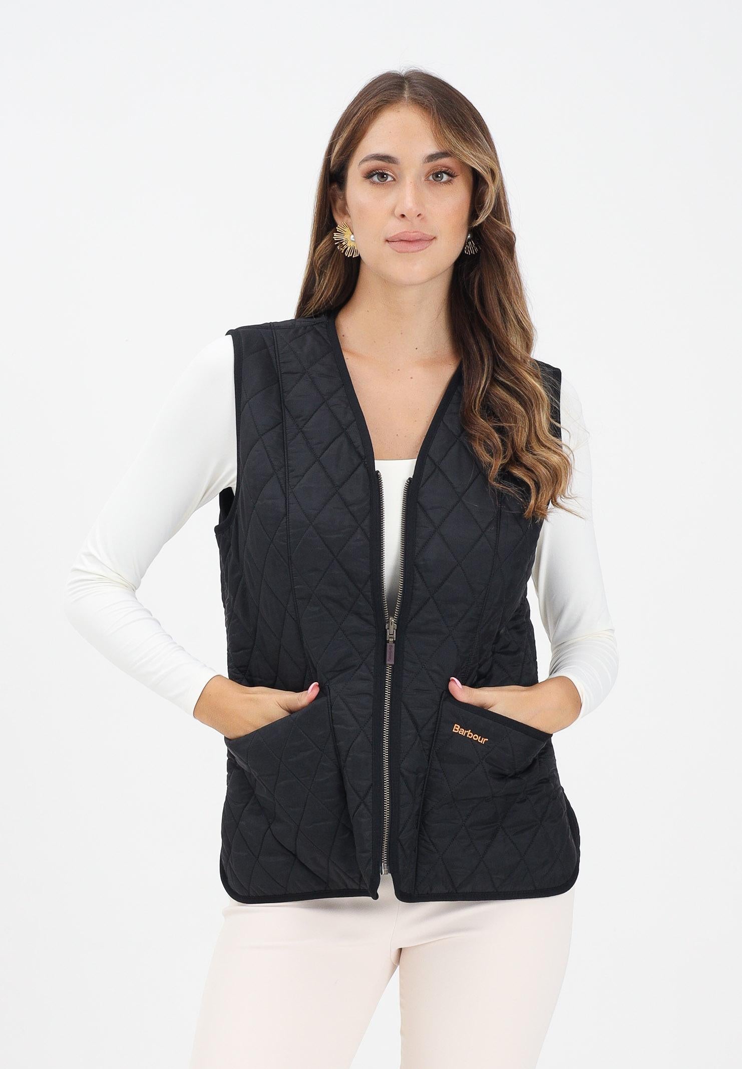 BARBOUR Smanicato Betty nero da donna da abbinare alla giacca Beadnell 252MLLI0003 BK11 BARBOUR