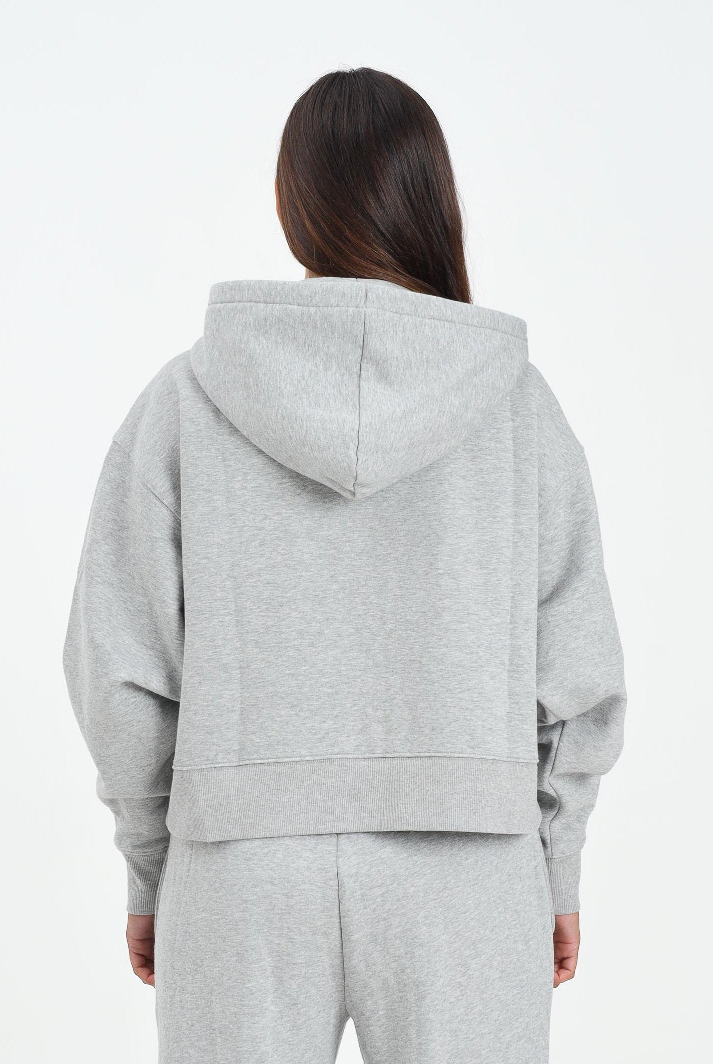 DICKIES Felpa con zip Oakport grigia da donna DK0A4Y1ZHG01 DIckies