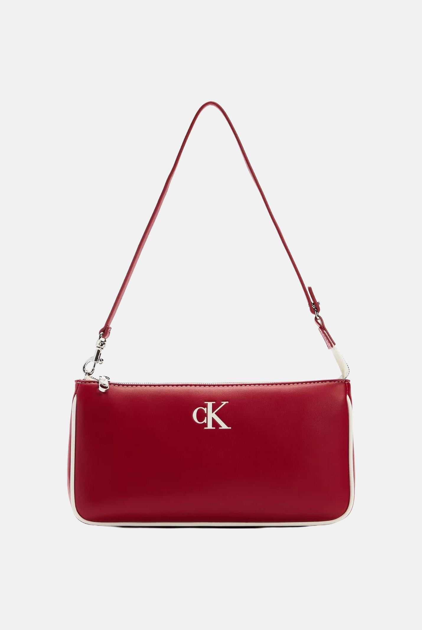 CALVIN KLEIN borsa media a spalla, Bordeaux Wine rosso bordeaux donna. LV04F1220G XLL CALVIN KLEIN
