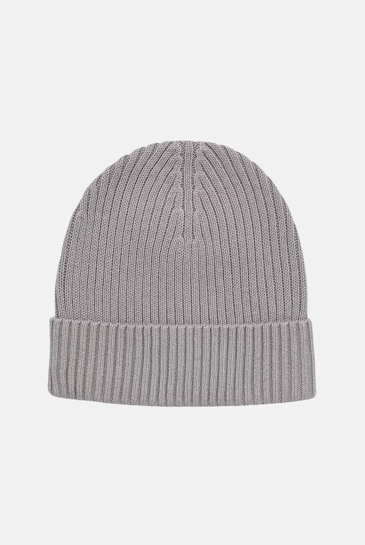 CALVIN KLEIN Berretto di lana grigio per uomo e donna con logo LV04D8053G N8Q CALVIN KLEIN