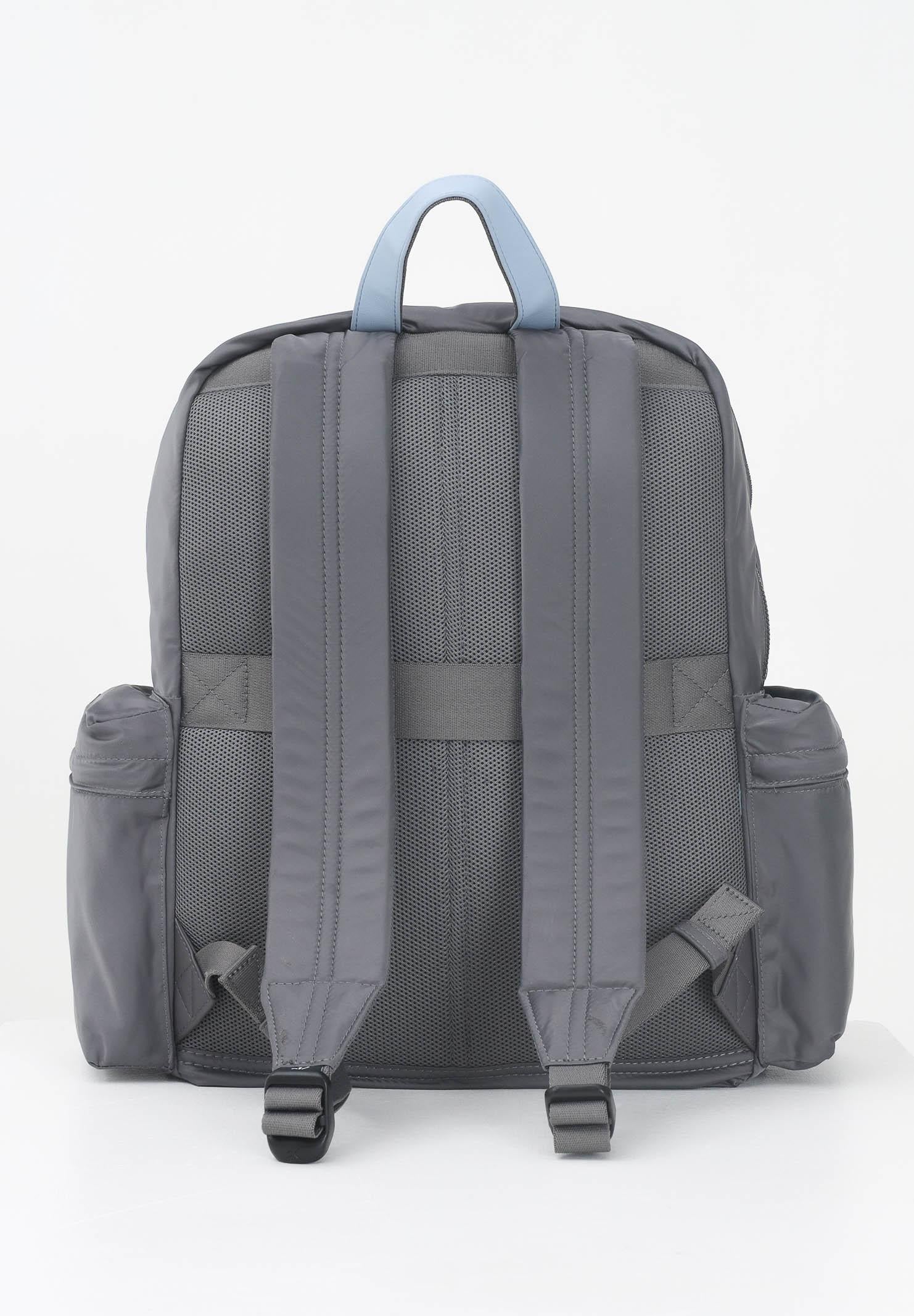 CALVIN KLEIN Zaino grigio da uomo in tessuto tecnico LV04G3122G PCG CALVIN KLEIN