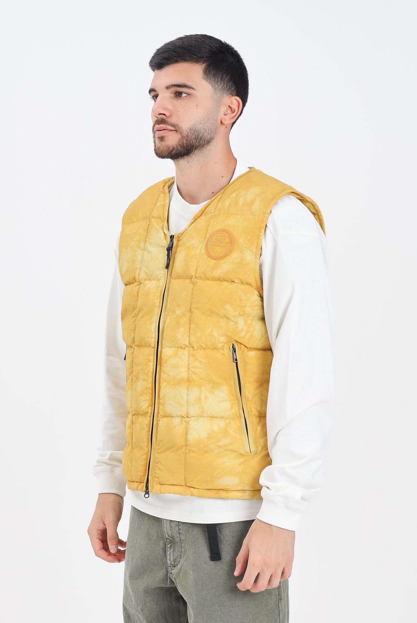 NAPAPIJRI Smanicato Vajolet giallo da uomo NP0A88Y6Y1O1 . NAPAPIJRI