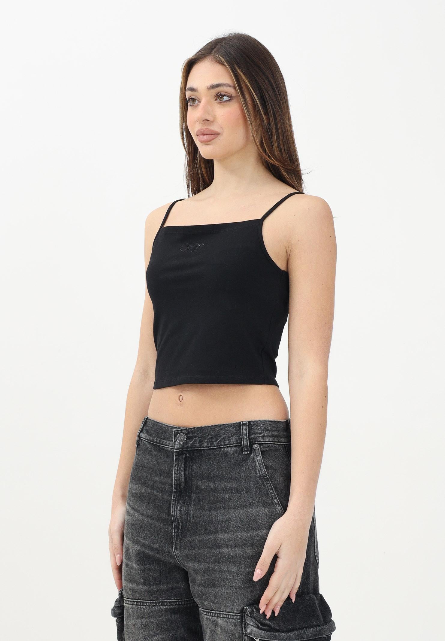 DIESEL Canotta Trind nera per donna, ragazze e bambine J022010AFAA K900 DIESEL