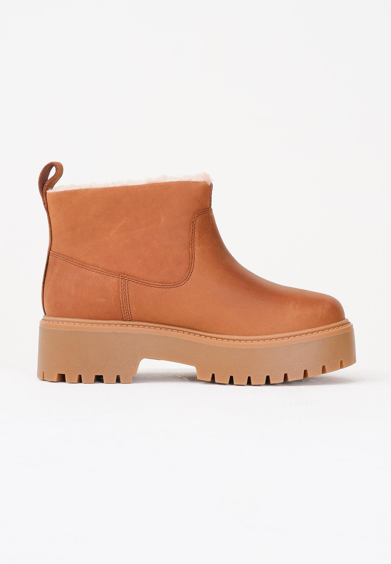 TIMBERLAND Stivale basso con Plateau Stone Street marrone da donna TB0A283GEM71 . TIMBERLAND