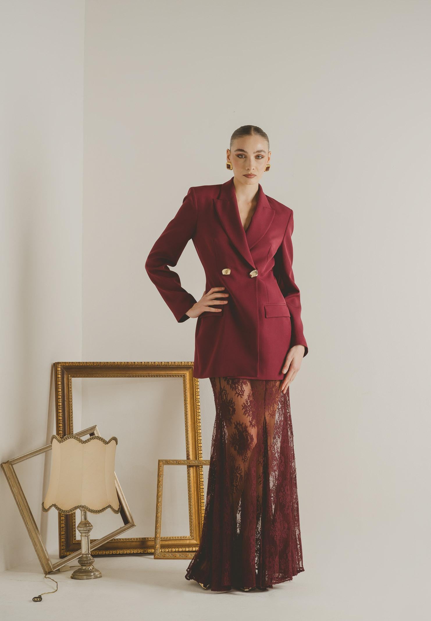 SANTAS Giacca NUIT bordeaux da donna PV2621 BO SANTAS