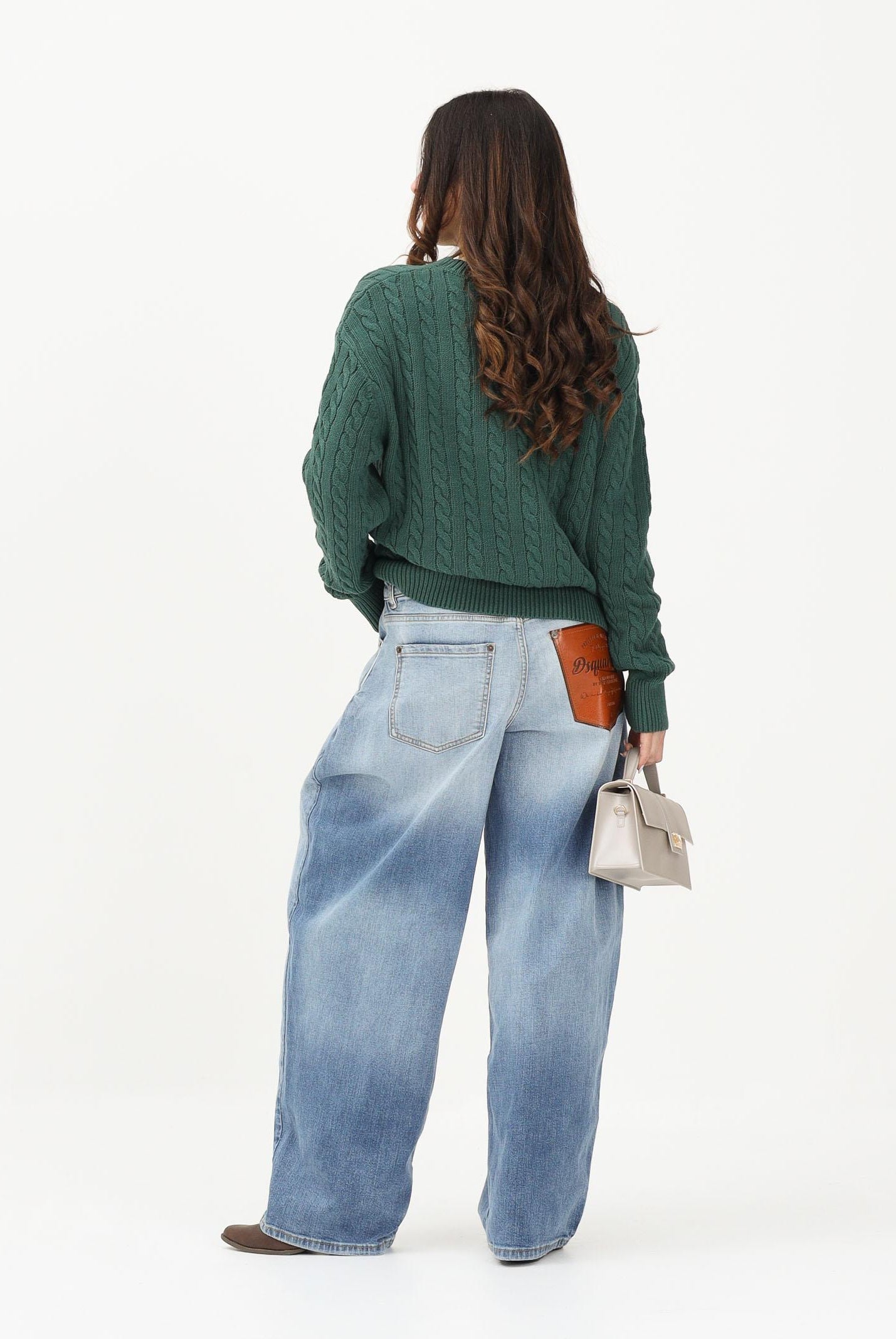 DSQUARED2 Jeans Amelia in denim chiaro per donna, ragazzi e bambini DQ3282D0AF3 DQ01 DSQUARED2