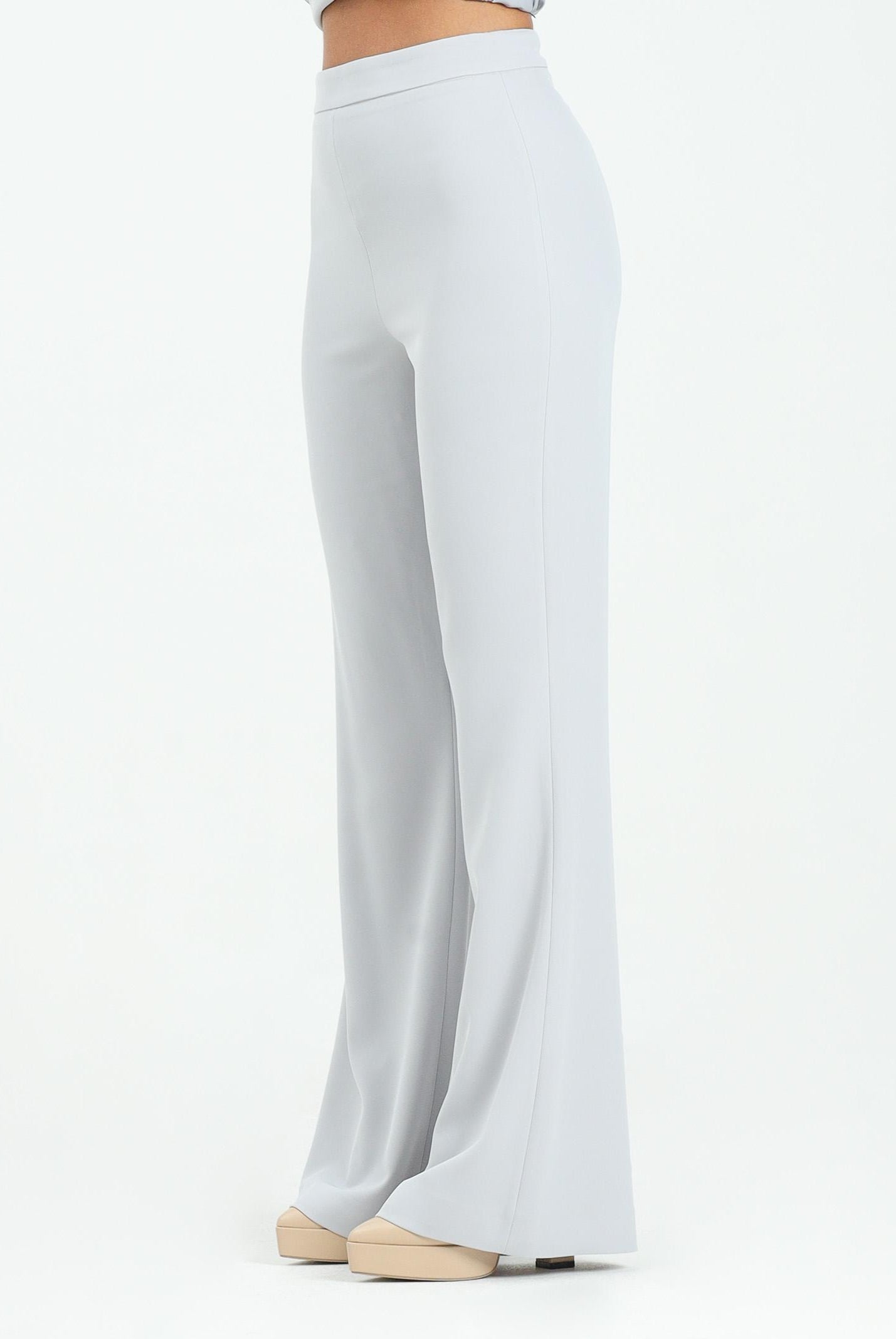 ALMA SANCHEZ Pantalone Macea grigio da donna AS2526096TF 902 ALMA SANCHEZ