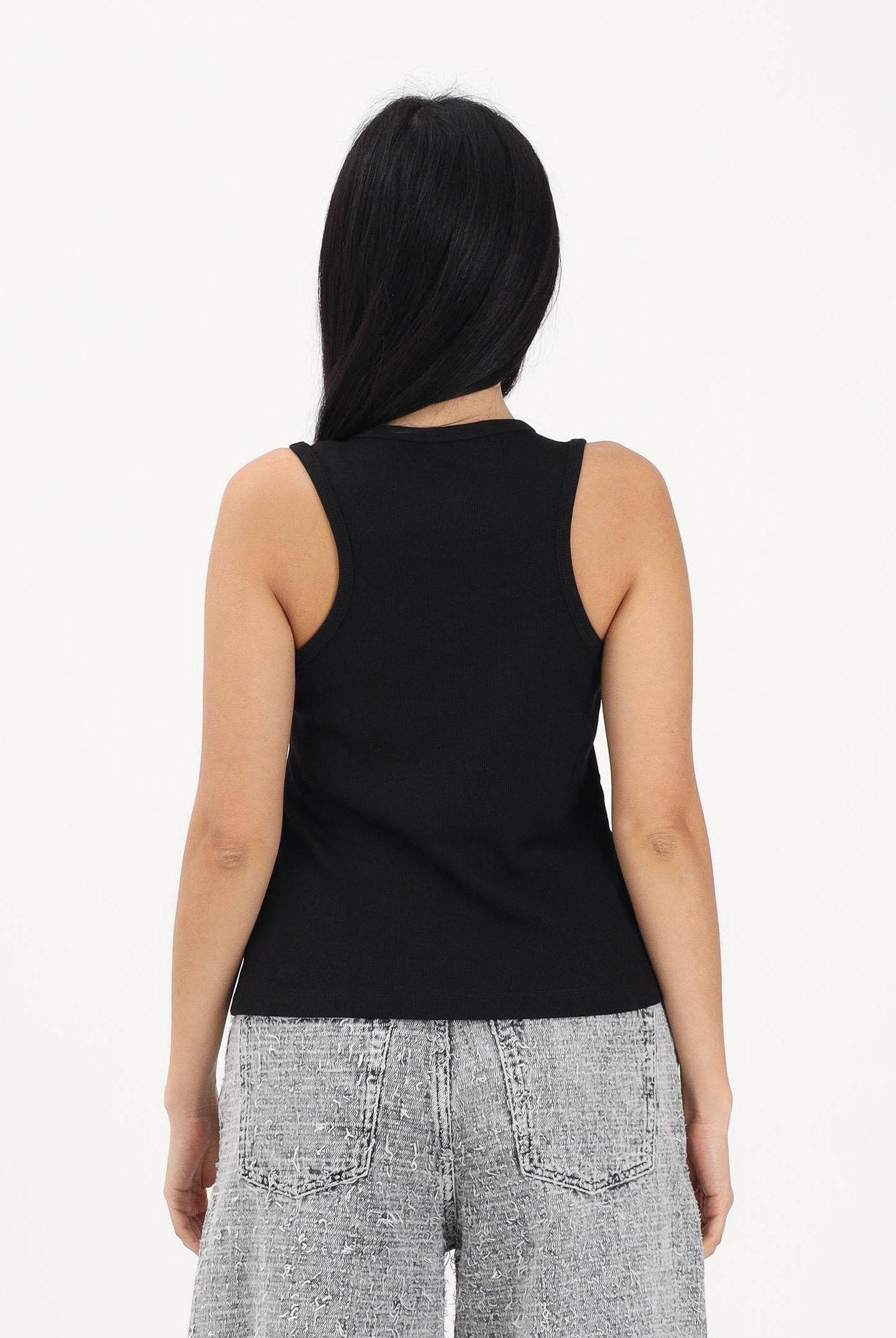 DIESEL Canotta nera per donna, ragazze e bambine con logo J02594KYAZY K900 DIESEL