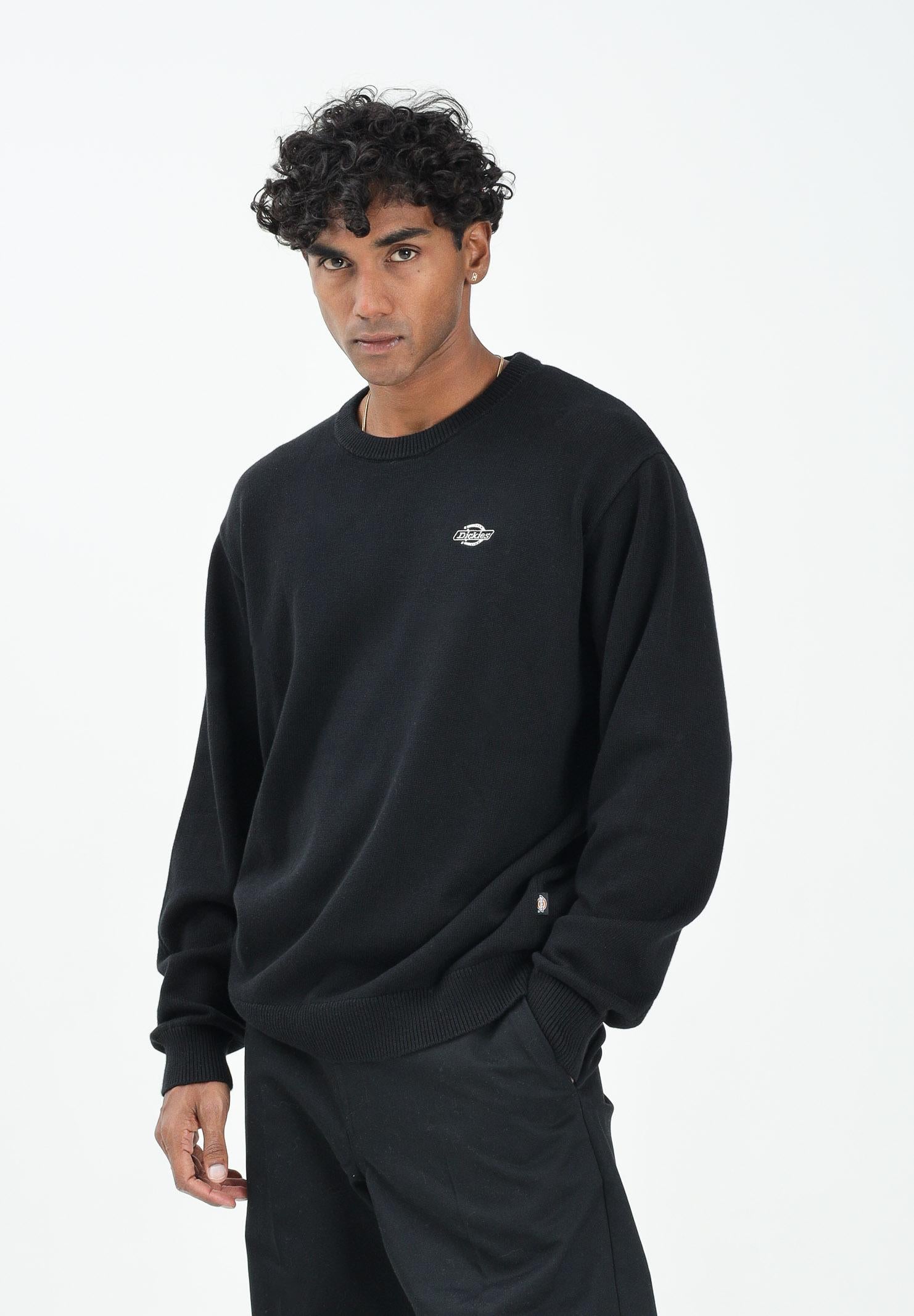 DICKIES Maglione girocollo Summerdale nero da uomo DK0A87OPBLK1 DIckies