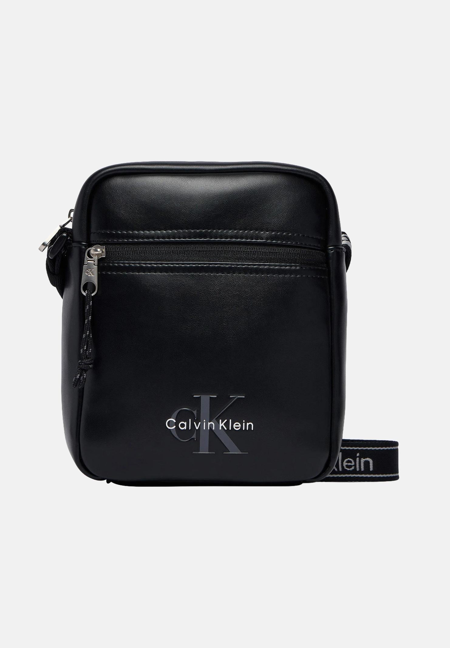 CALVIN KLEIN tracolla in ecopelle Black, colore brand Black nero uomo LV04D3418G UB1 CALVIN KLEIN