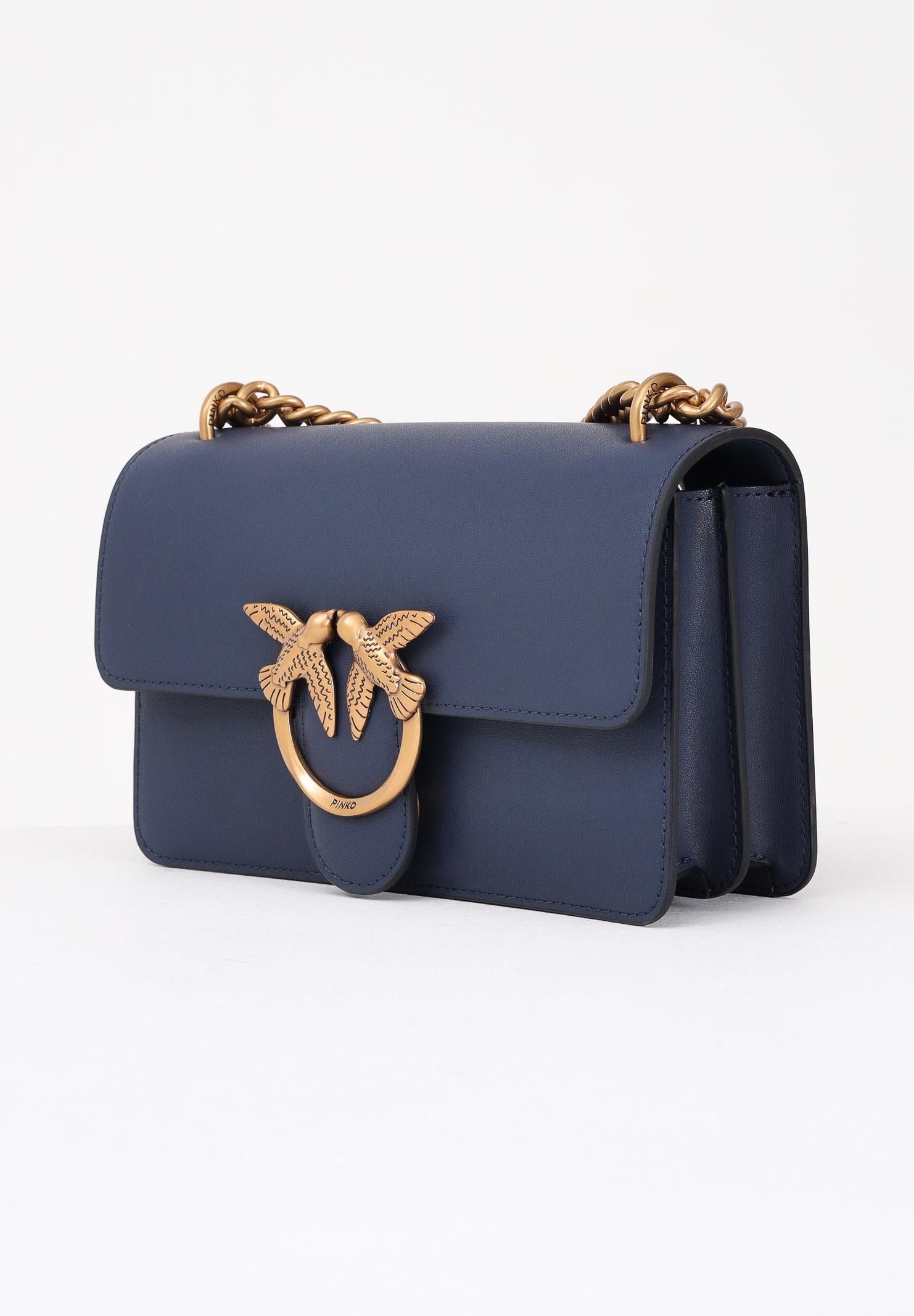 PINKO Borsa a tracolla Mini Love Bag blu da donna 100074A0F1 G08Q PINKO