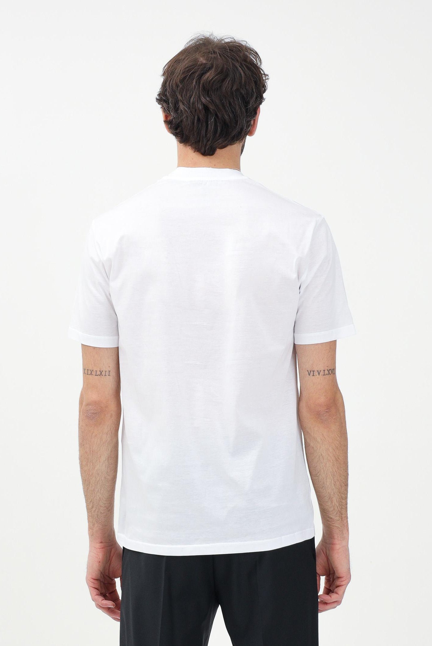 I'M BRIAN T-shirt a manica corta bianca da uomo TS3327 002 I'M BRIAN