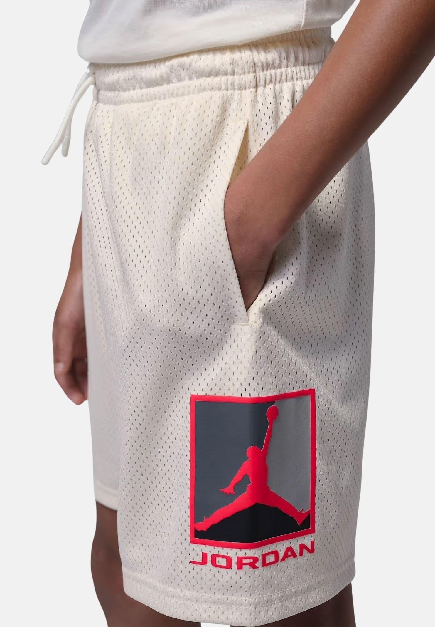 JORDAN Shorts sportivo Brooklyn Baseline panna da bambino 95F475 W5T JORDAN