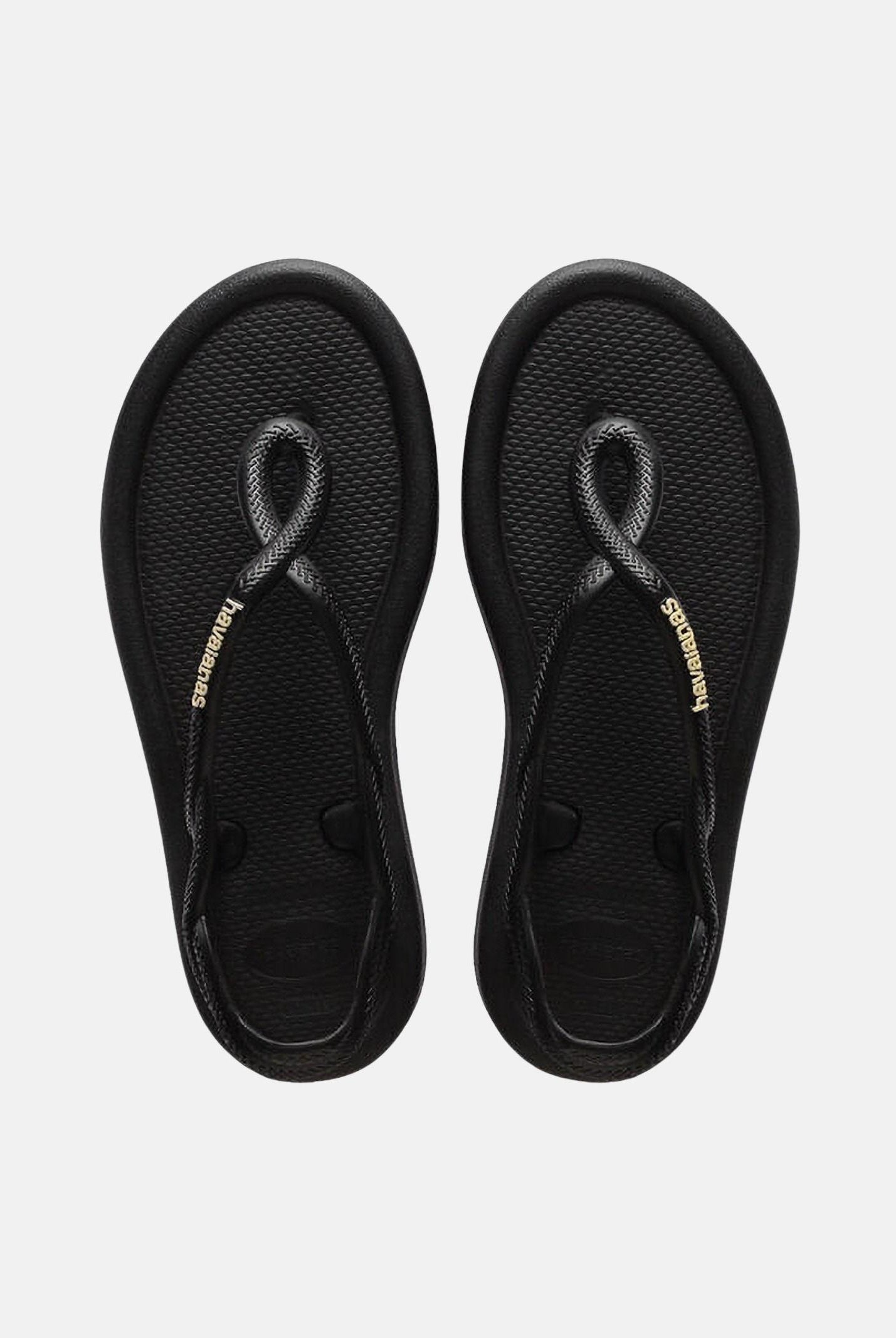 HAVAIANAS Sandali Luna Puffed Up neri da donna 4150264 0090 HAVAIANAS