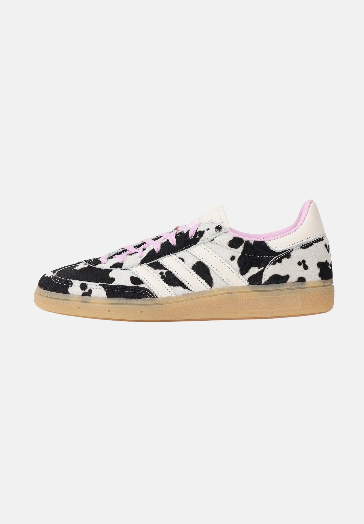 ADIDAS ORIGINALS Sneakers Spezial panna, marroni e lilla da donna con stampa pony KJ0090 . ADIDAS ORIGINALS