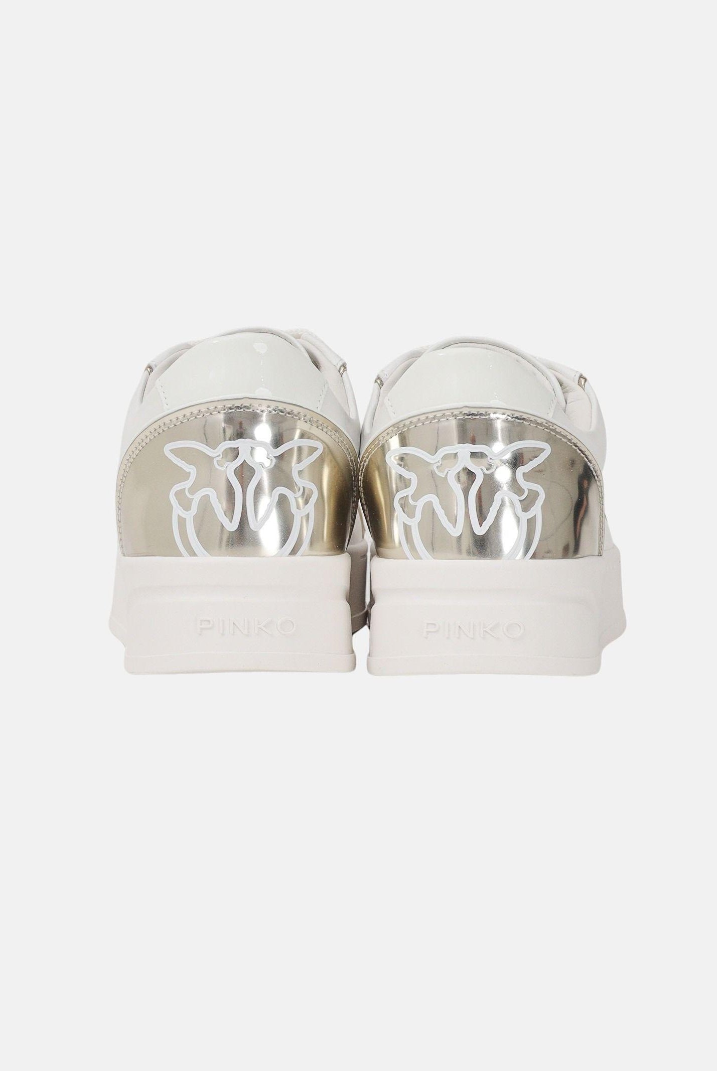 PINKO Sneakers bianche da donna arricchite da dettagli luminosi SS0131P001ZX8 ZX8 PINKO