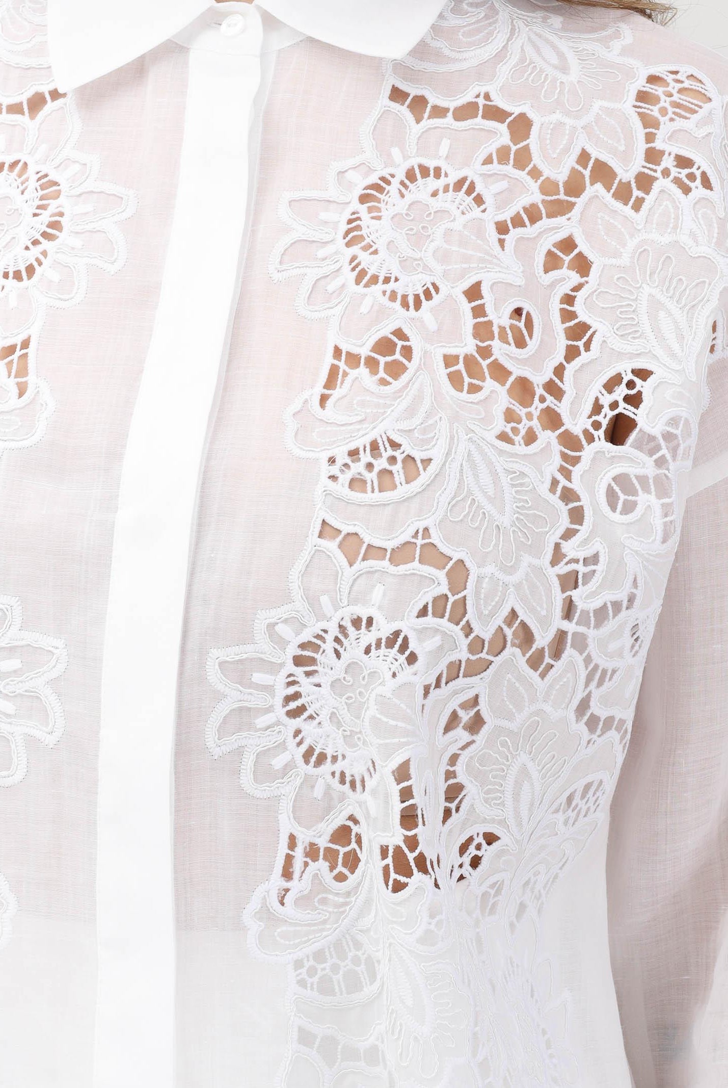 MAX MARA Camicia a manica lunga MSTCALI bianca da donna 2616111012600 031 MAX MARA