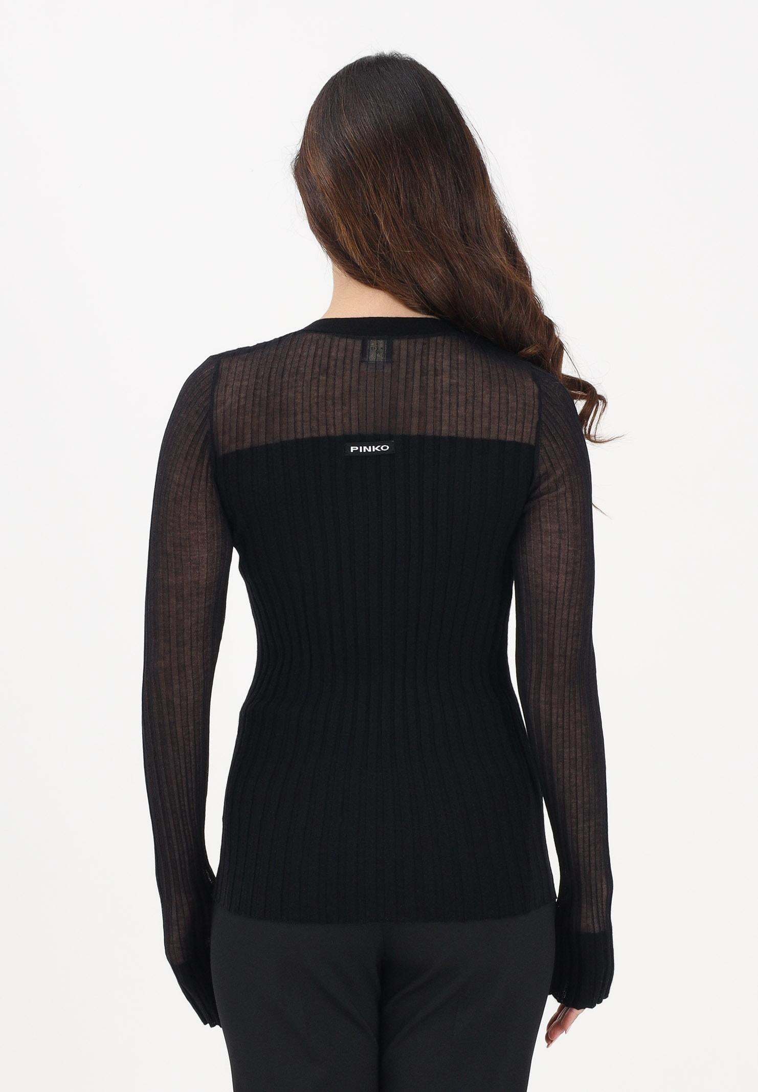 PINKO Cardigan CALDO nero da donna 106321A34B Z99 PINKO