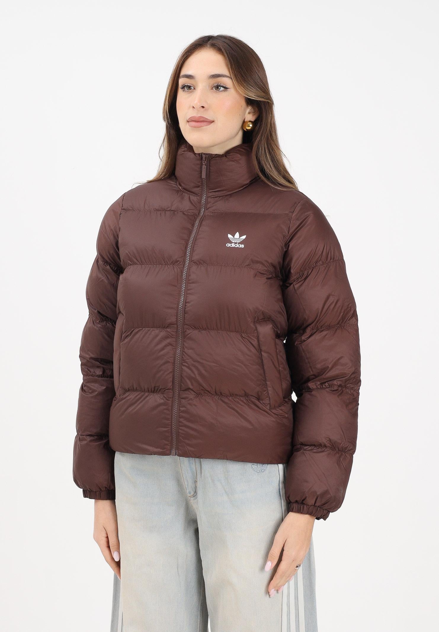 ADIDAS ORIGINALS Piumino adicolor Short marrone da donna JX2948 . ADIDAS ORIGINALS