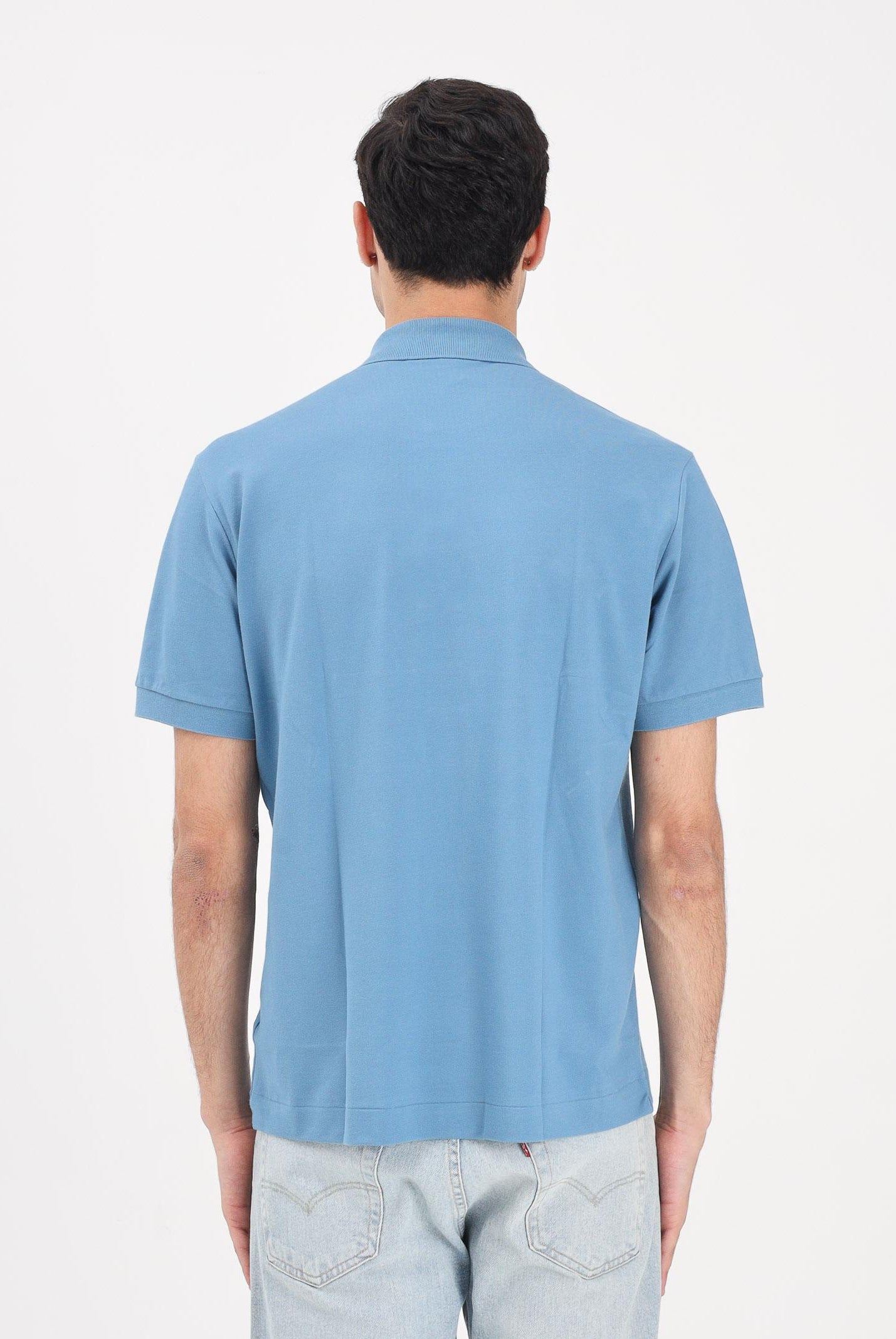 LACOSTE Polo a manica corta Classic Fit L.12.12 LIGHT azzurra per uomo e donna PH9851 JBK LACOSTE