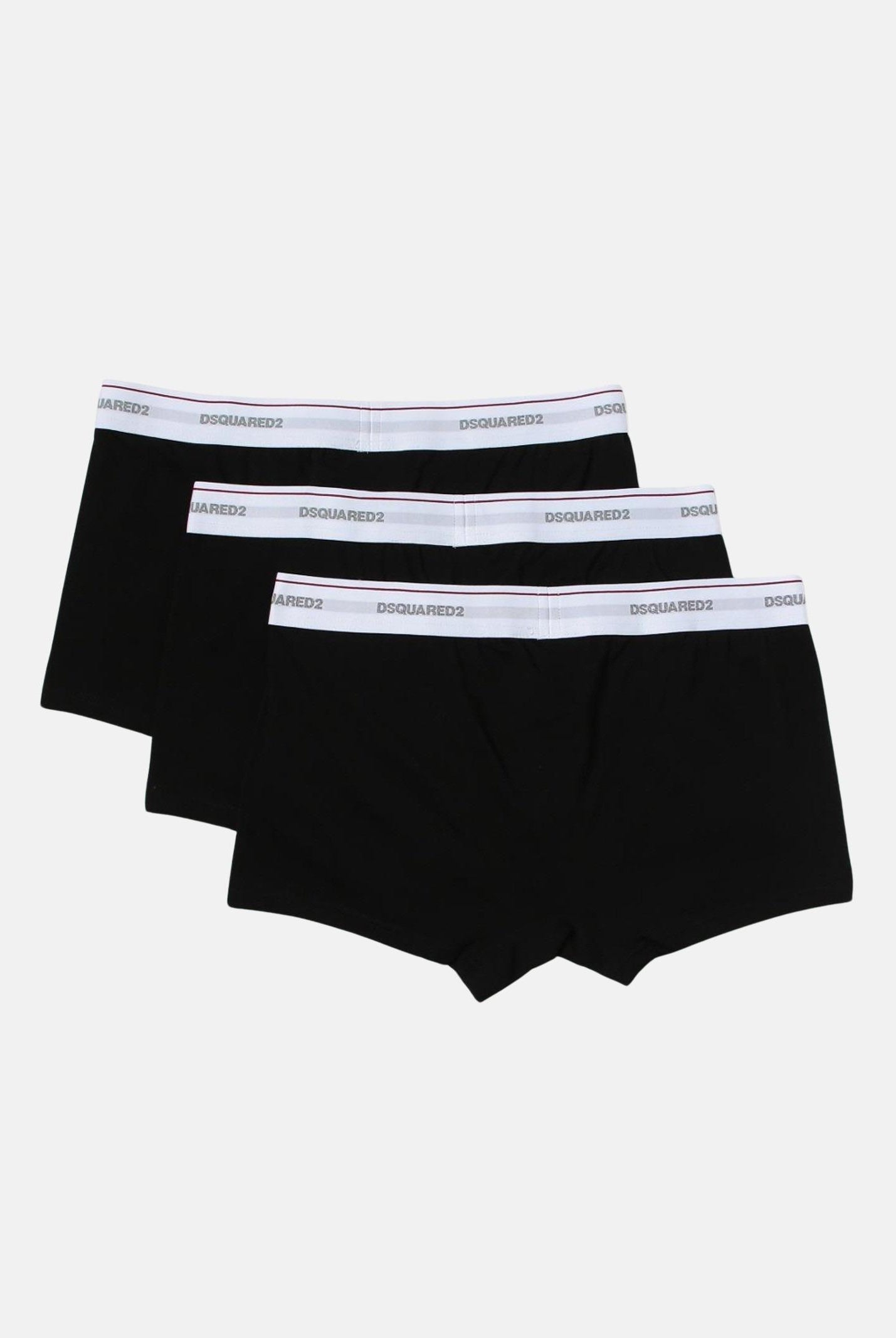 DSQUARED2 Boxer neri da uomo proposti in un pratico pack da 3 pezzi DCX310060 001 DSQUARED2