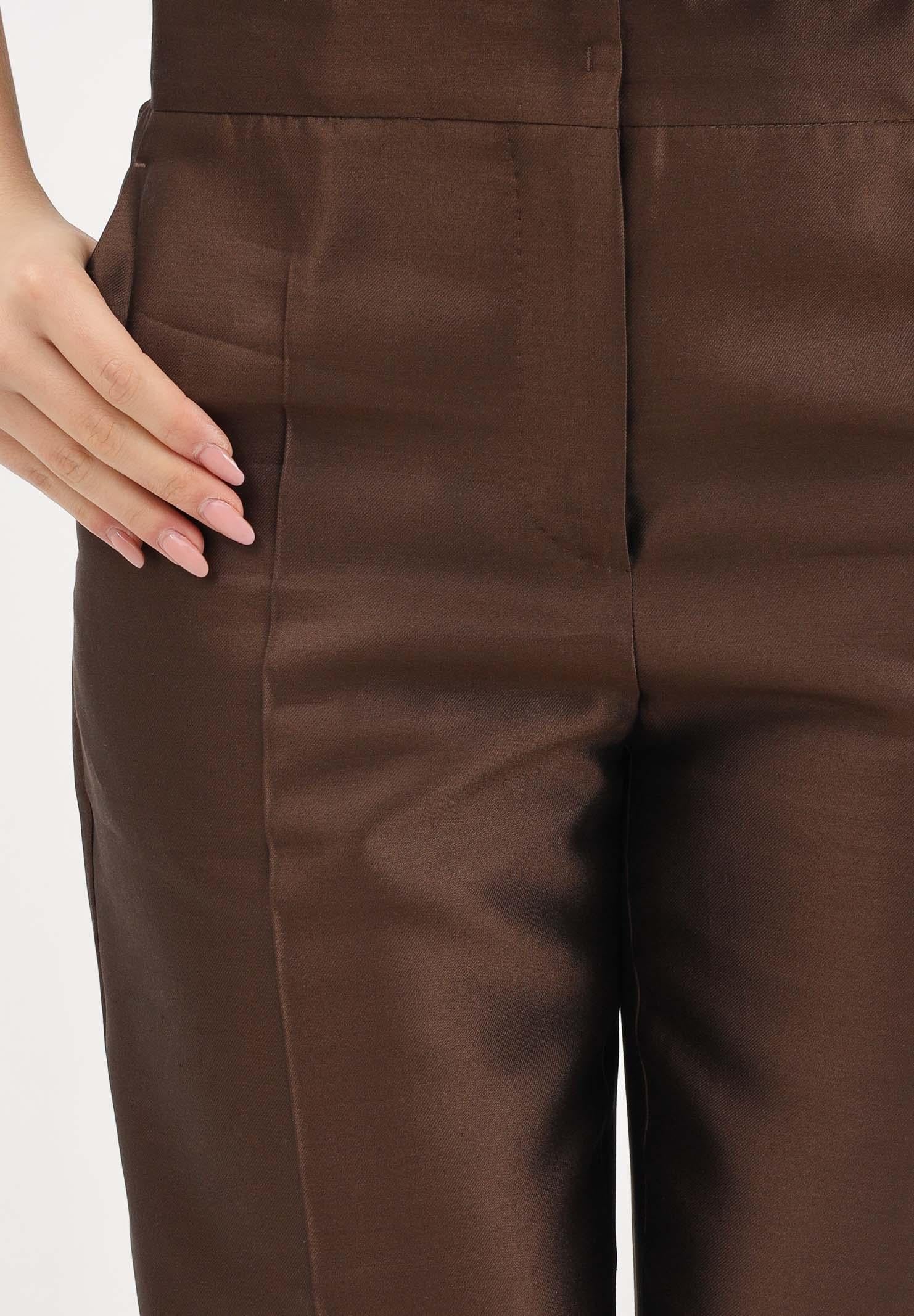 MAX MARA Pantalone elegante MSTZINCO marrone da donna 2616131031600 002 MAX MARA