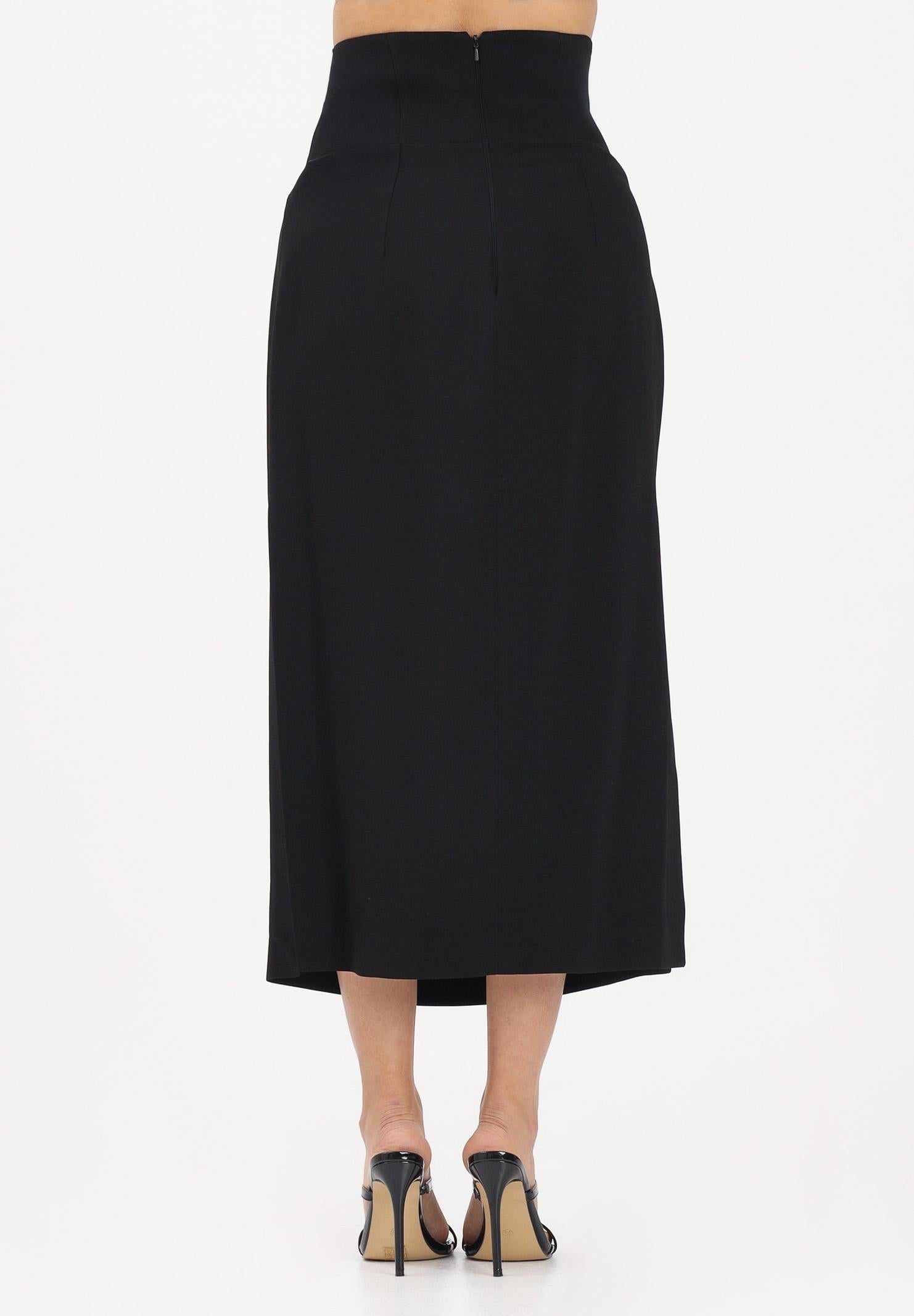 PINKO Gonna midi nera da donna 106485A2Q2 Z99 PINKO